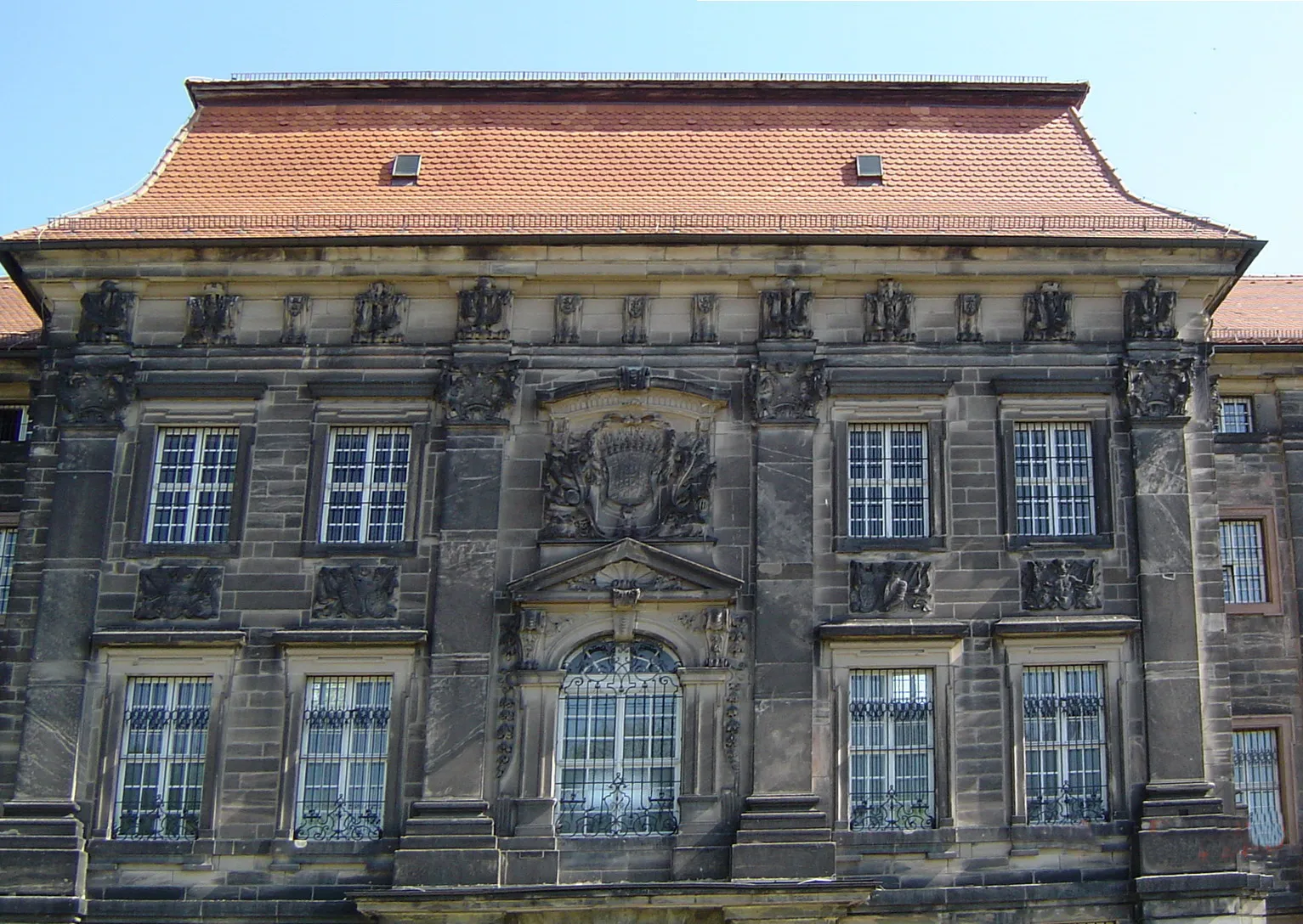 Photo showing: Bayreuth, Ordensschloss St. Georgen, Berneckerstraße