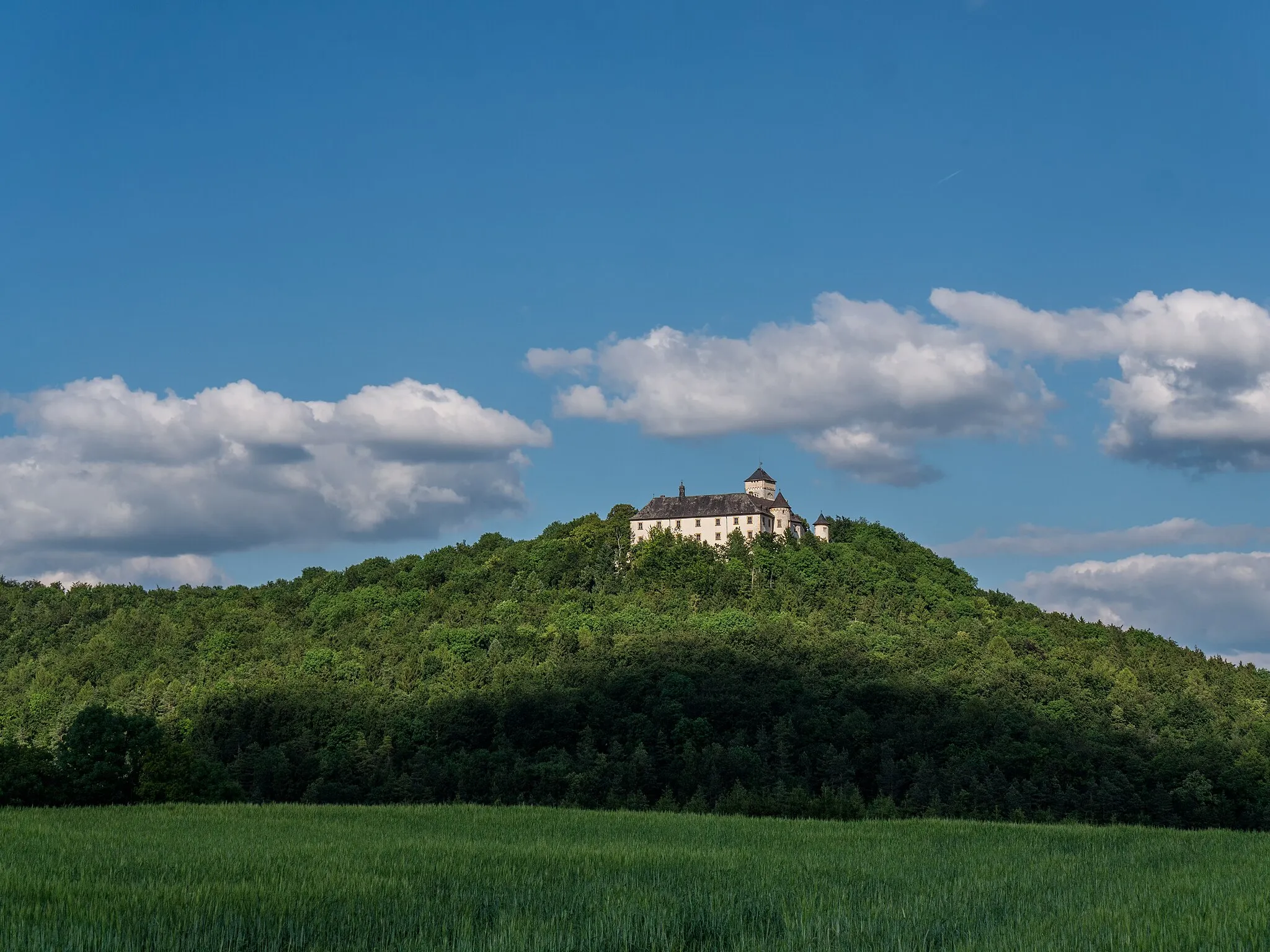 Photo showing: Greifenstein castle near Heiligenstadt