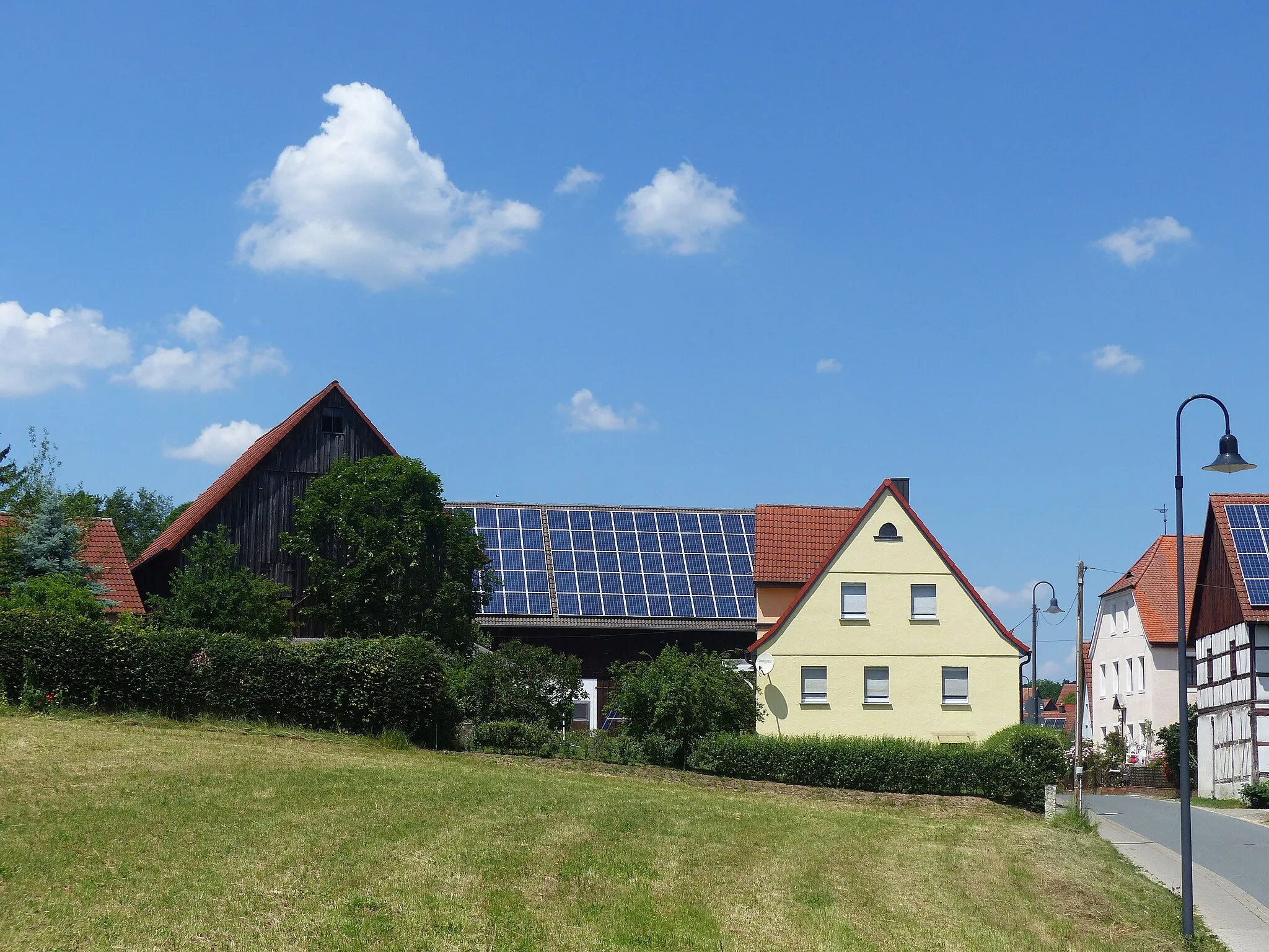 Photo showing: The village Ebersbach, a district of the municipality of Neunkirchen am Brand