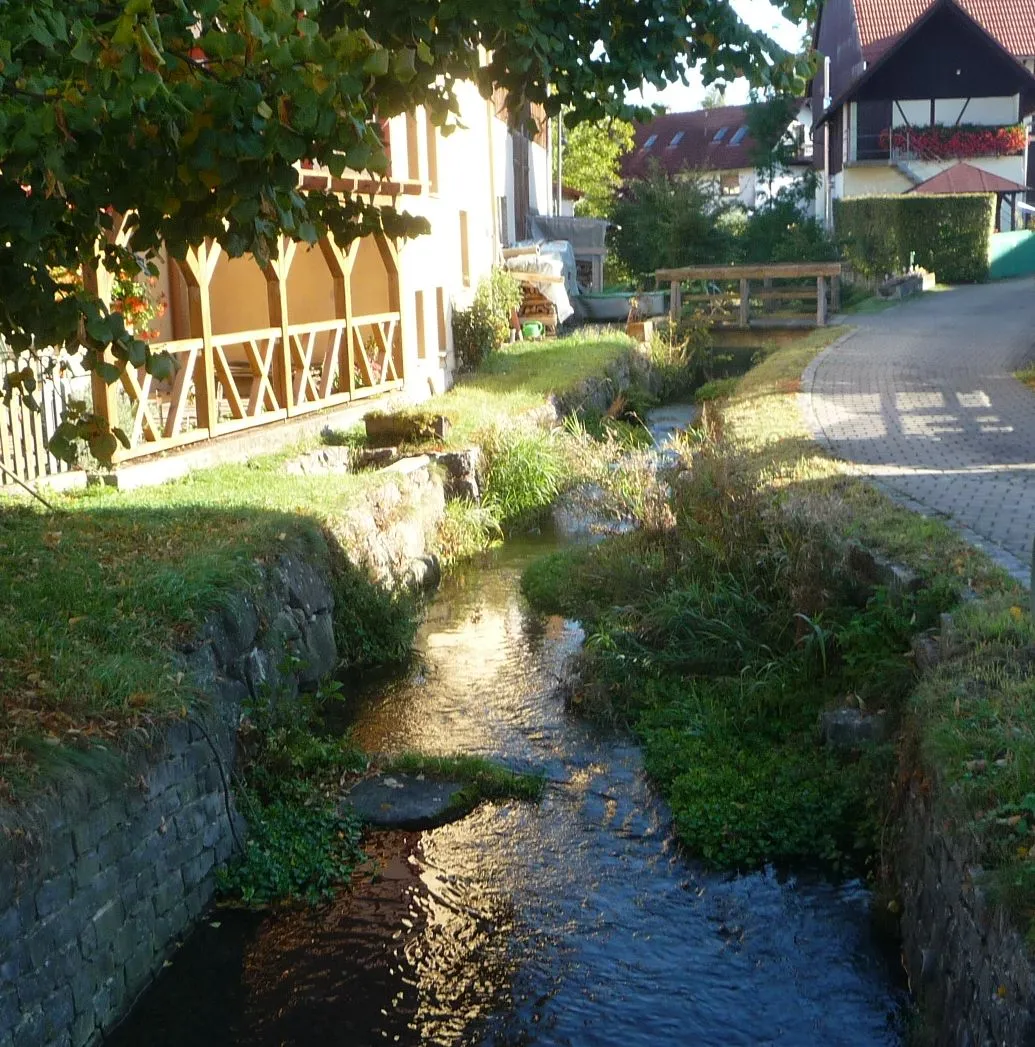 Photo showing: Bach in Stübig