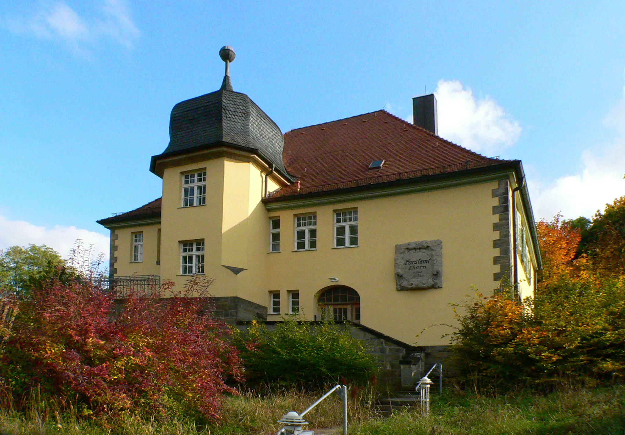 Photo showing: Ebern - ehemaliges Forstamt