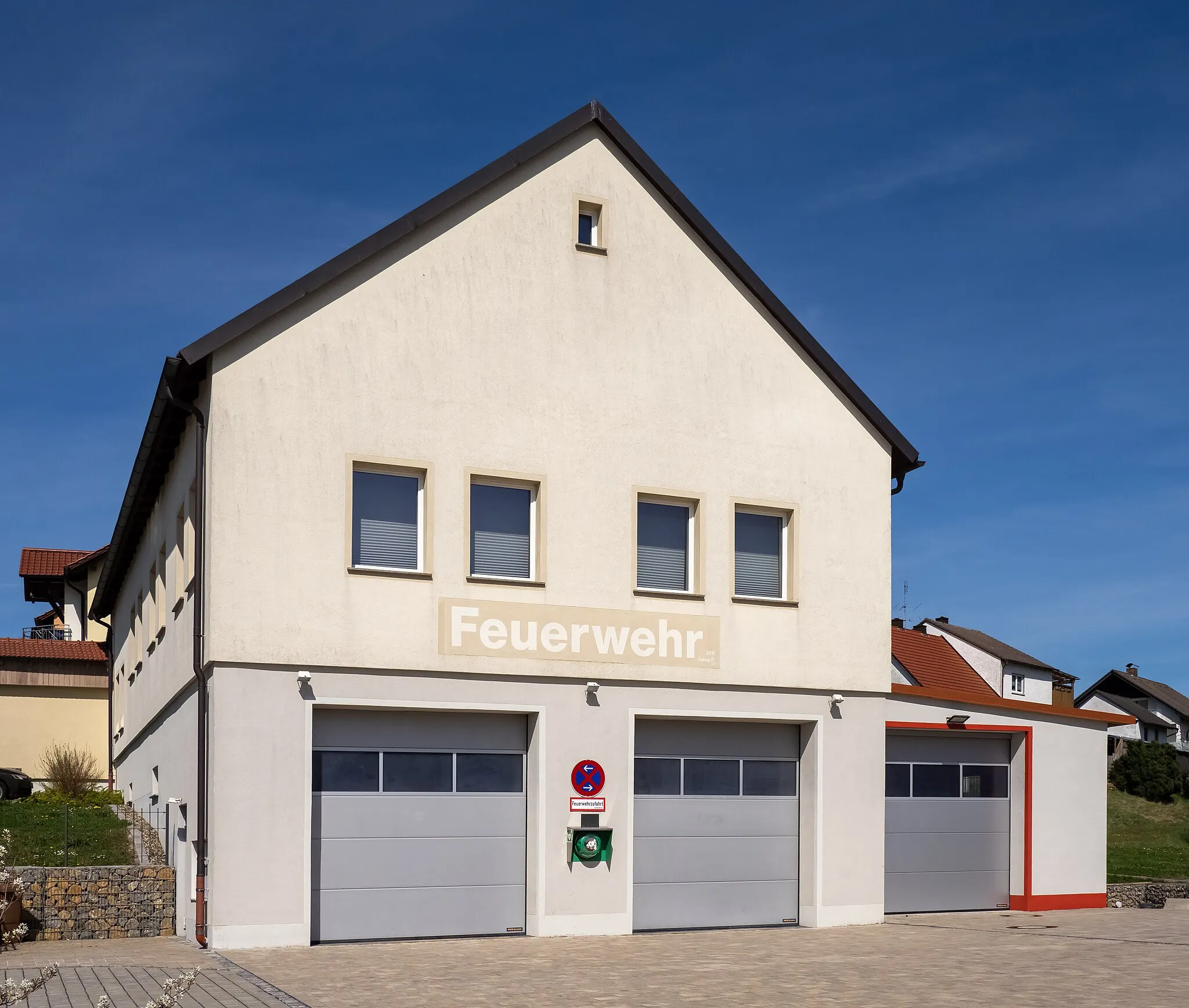 Photo showing: Fire station in Kirchaich