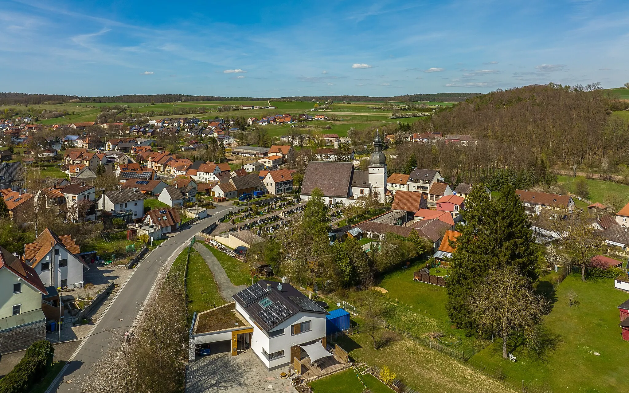 Photo showing: Aerial view of Trossenfurt