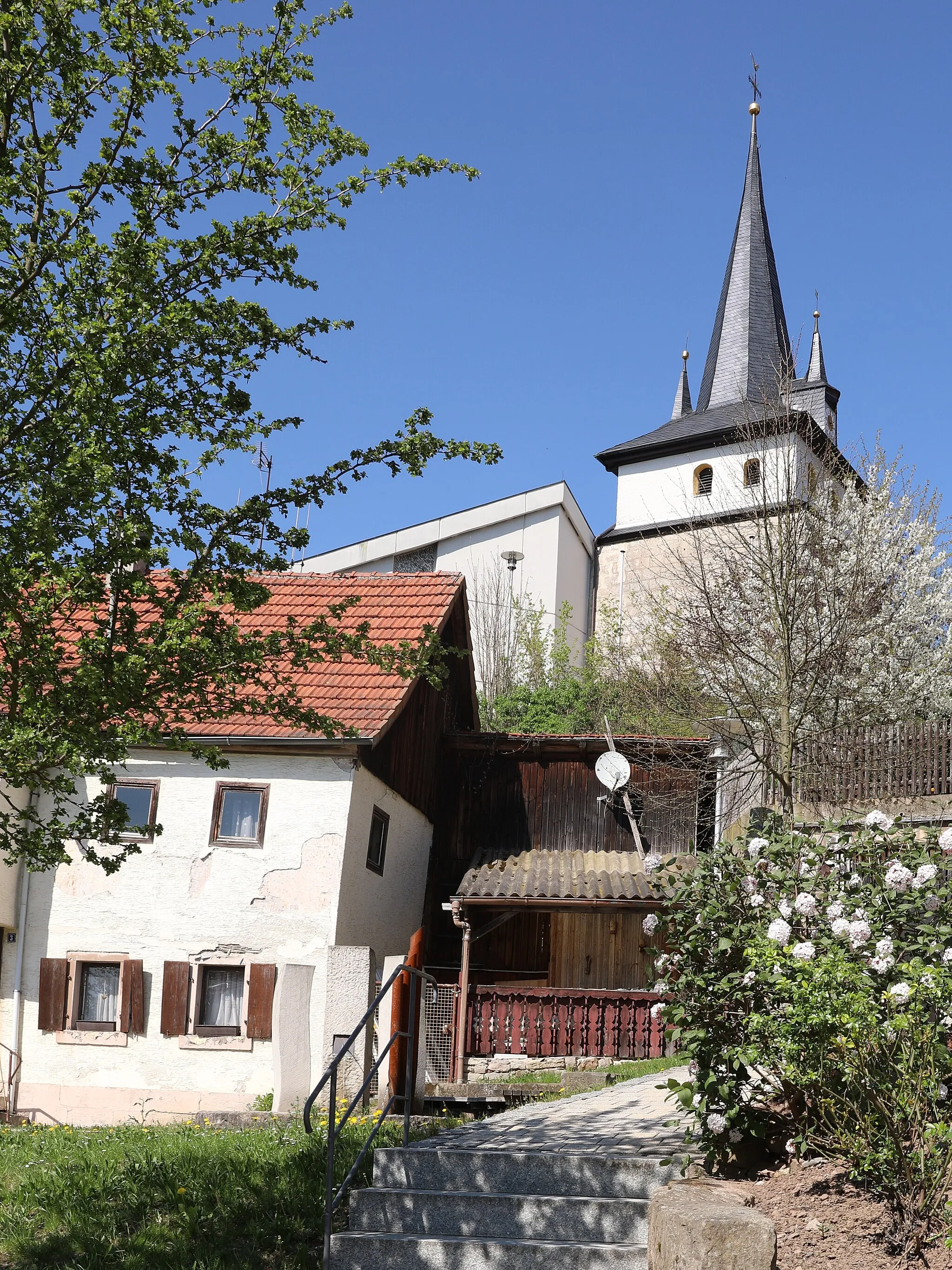 Photo showing: Katholische Pfarrkirche St. Georg in Friesen