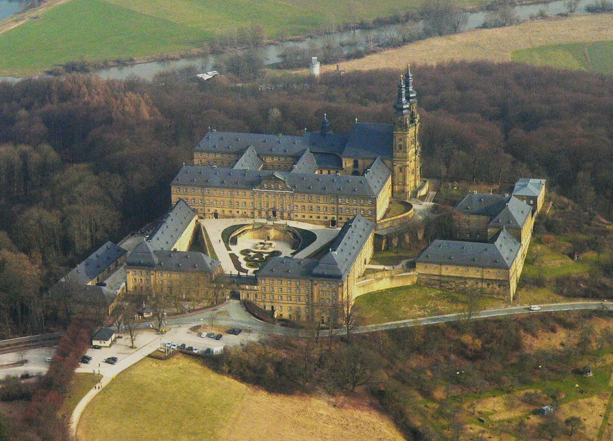 Photo showing: Kloster Banz bei Staffelstein, Oberes Maintal, Bayern