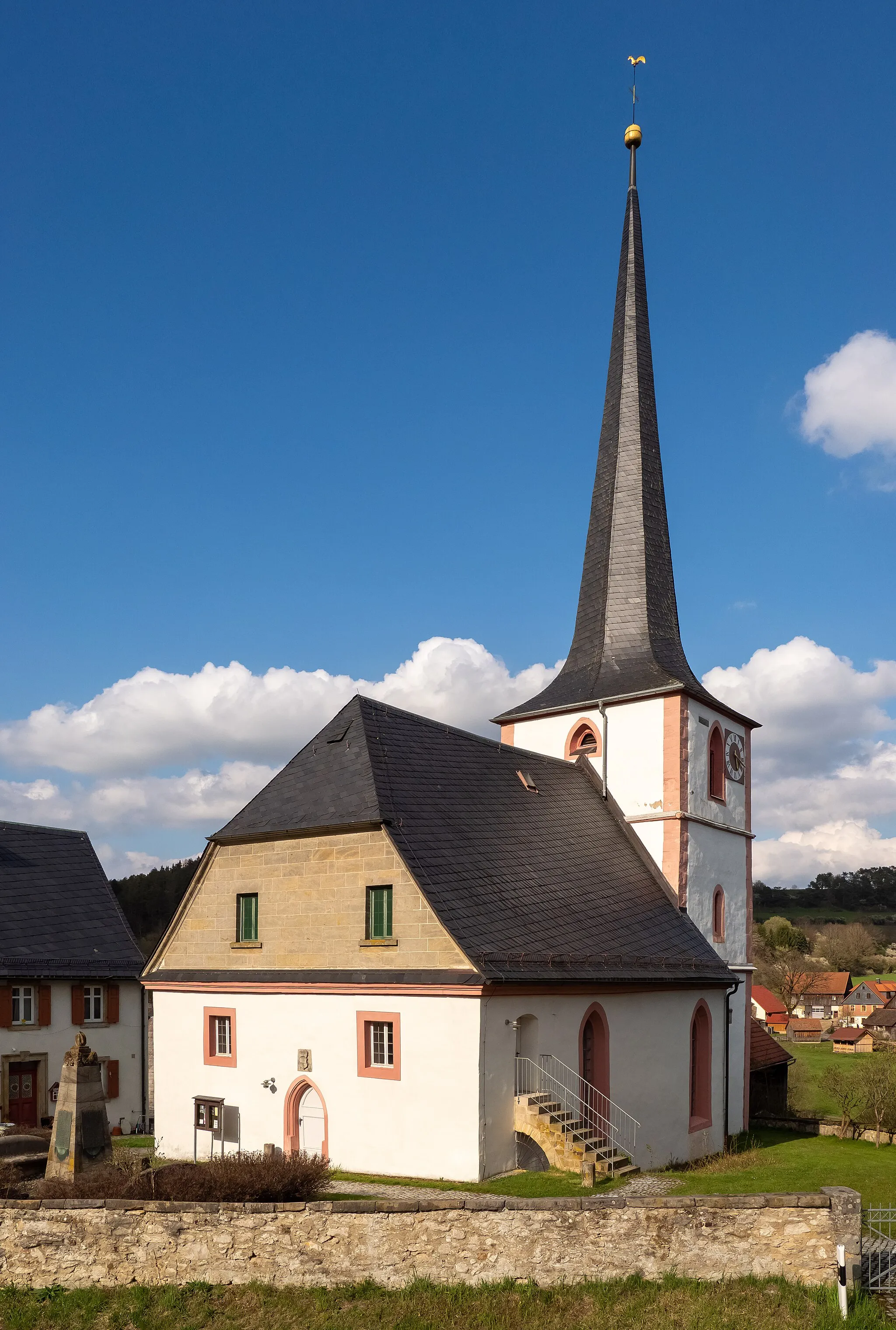 Photo showing: Protestant branch church in Trumsdorf