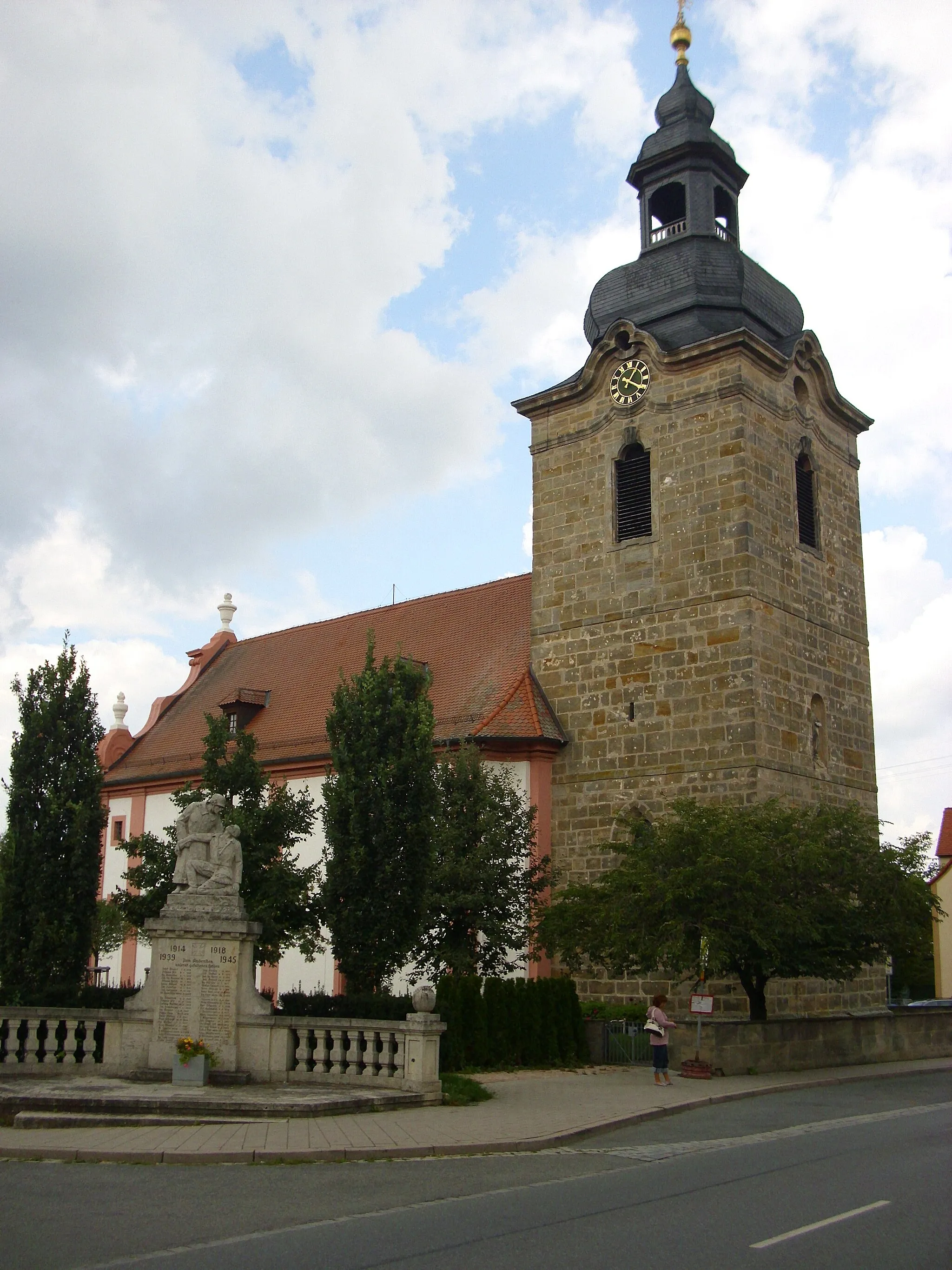 Photo showing: St.-Ottilien-Kirche Kersbach-Forchheim September 2010 01