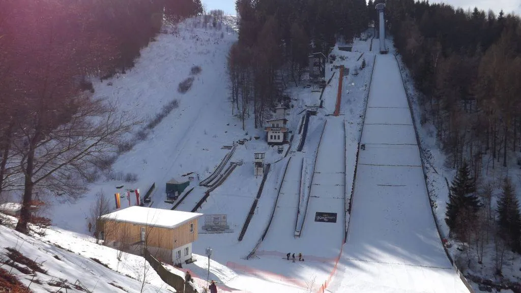 Photo showing: Schanzenanlage im Marktiegel im Januar 2016