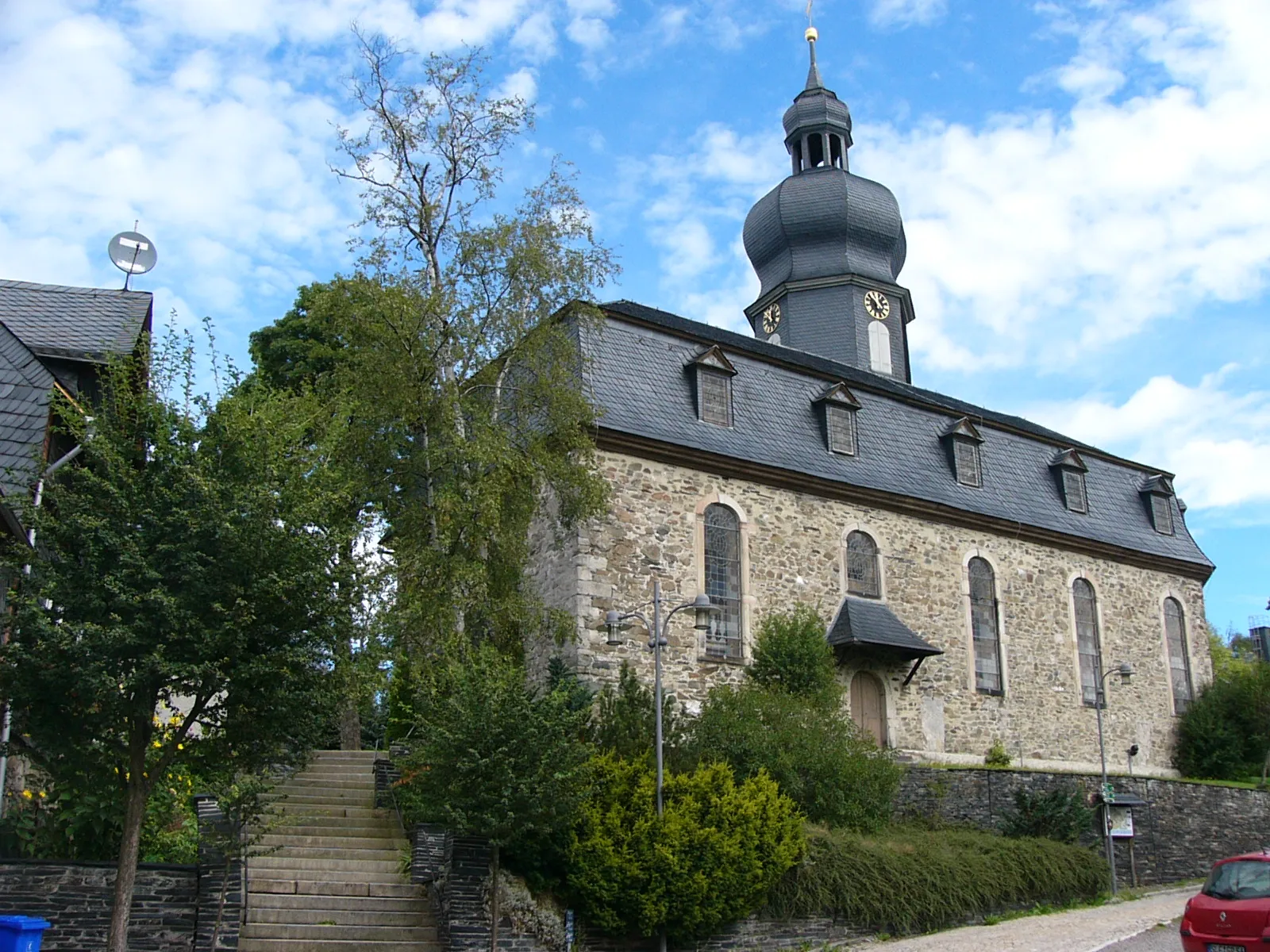 Photo showing: Lehesten (Thüringer Wald)