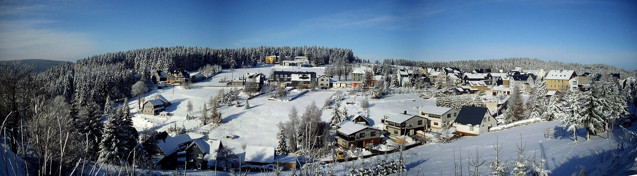 Photo showing: Steinheid im Winter