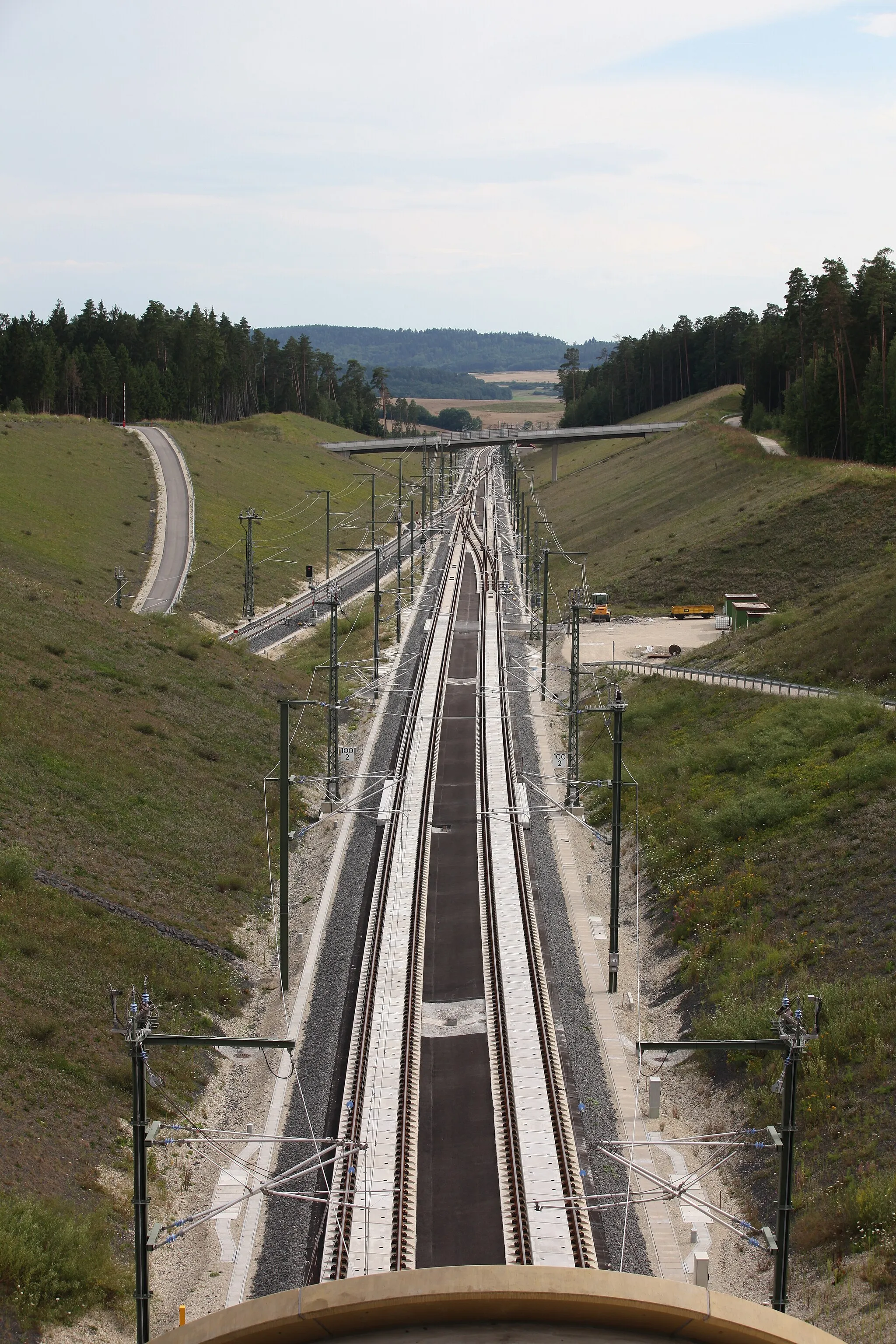 Photo showing: Verbindungskurve Niederfüllbach, Südseite