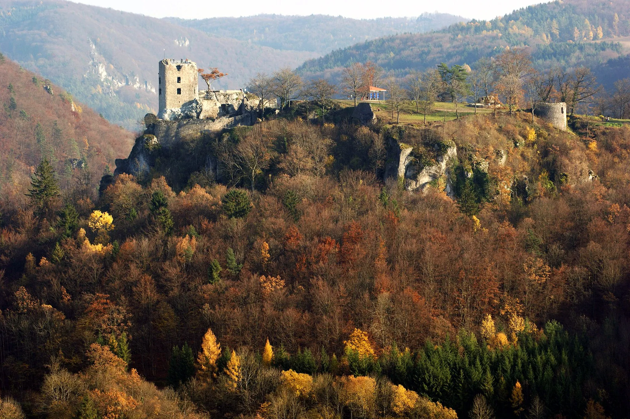 Photo showing: Burgruine Neideck