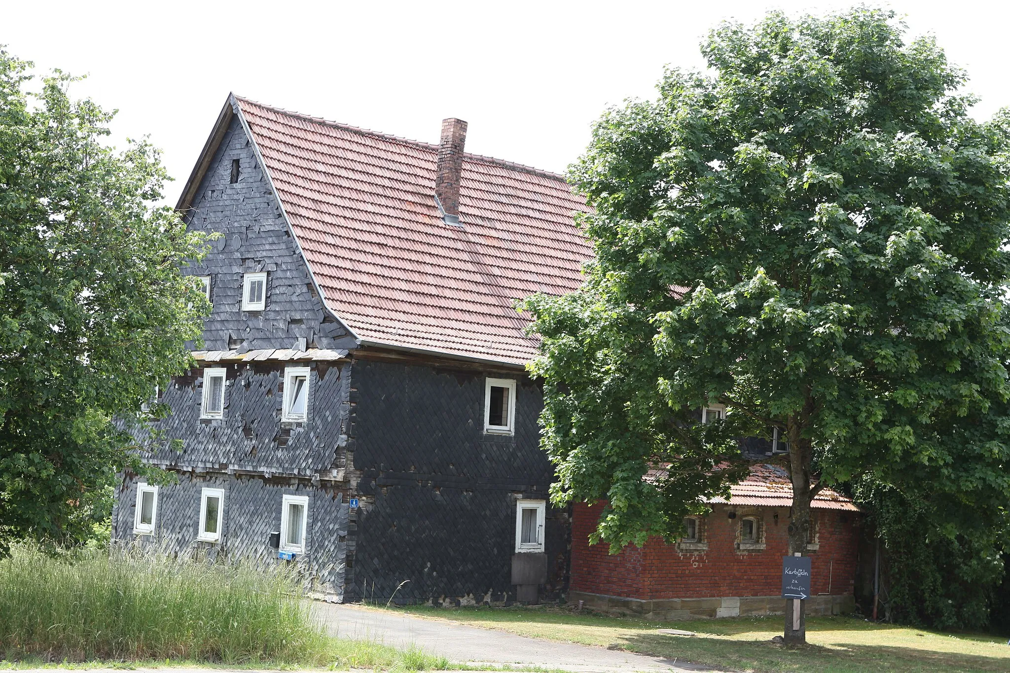 Photo showing: Weischau, Bauernhaus