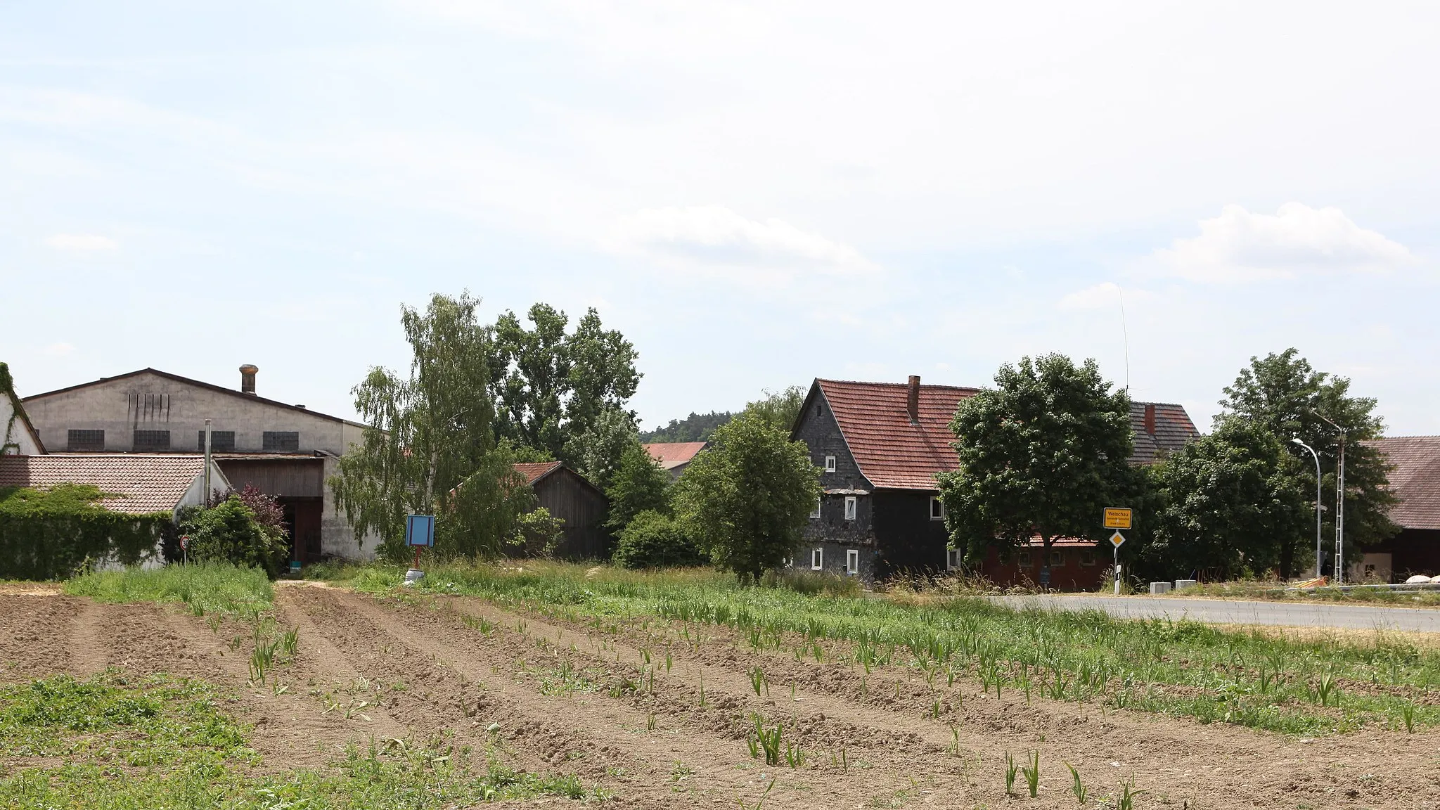 Photo showing: Weischau, Bauernhaus