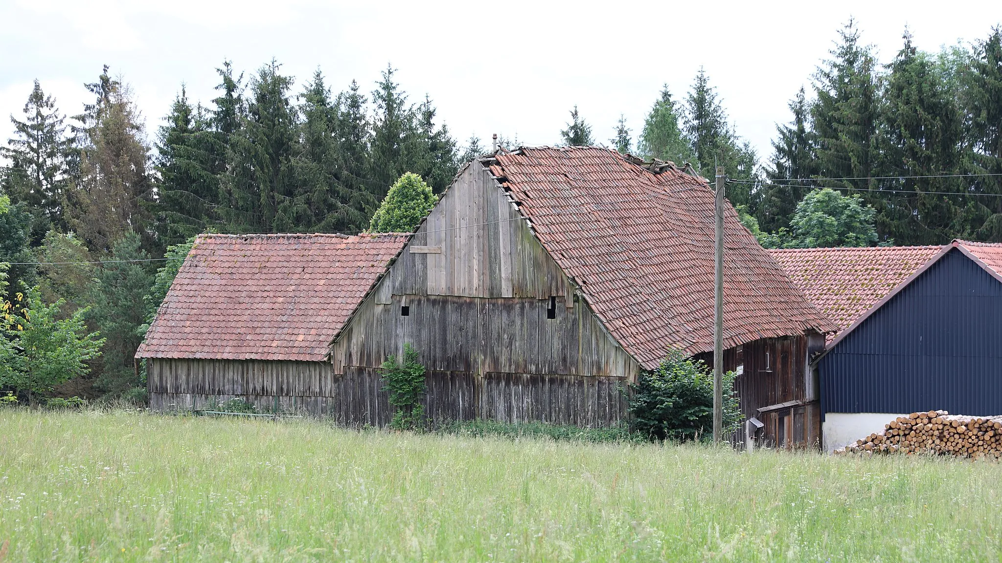 Photo showing: Scheune in Tempenberg, Ot Steinwiesen