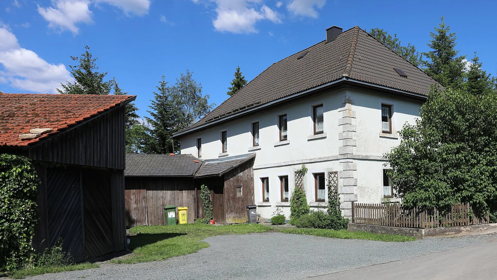 Photo showing: Bauernhaus in Dörnach, Ot von Wallenfels