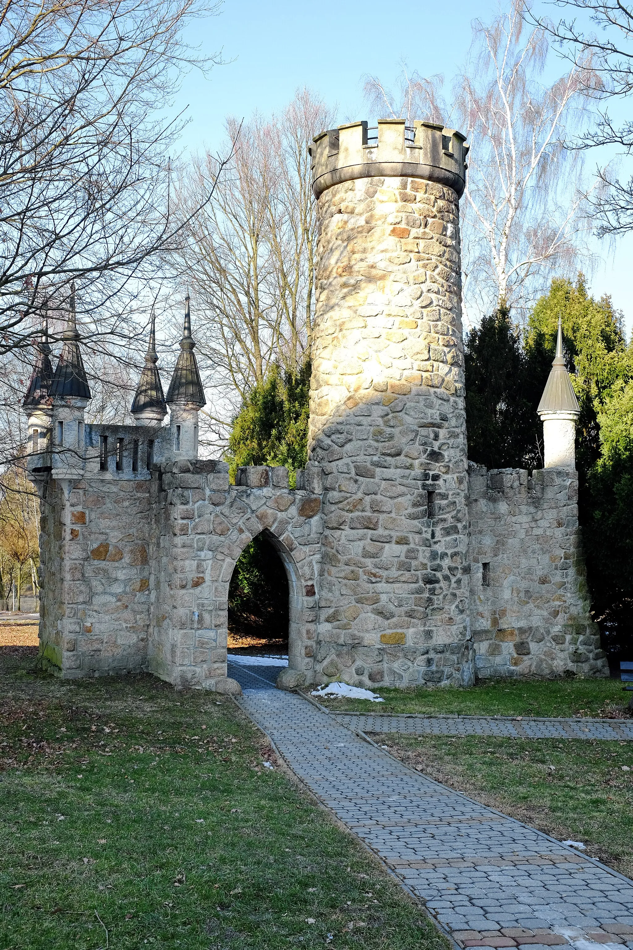 Photo showing: Rozhledna Salingburg, Franiškovy Lázně