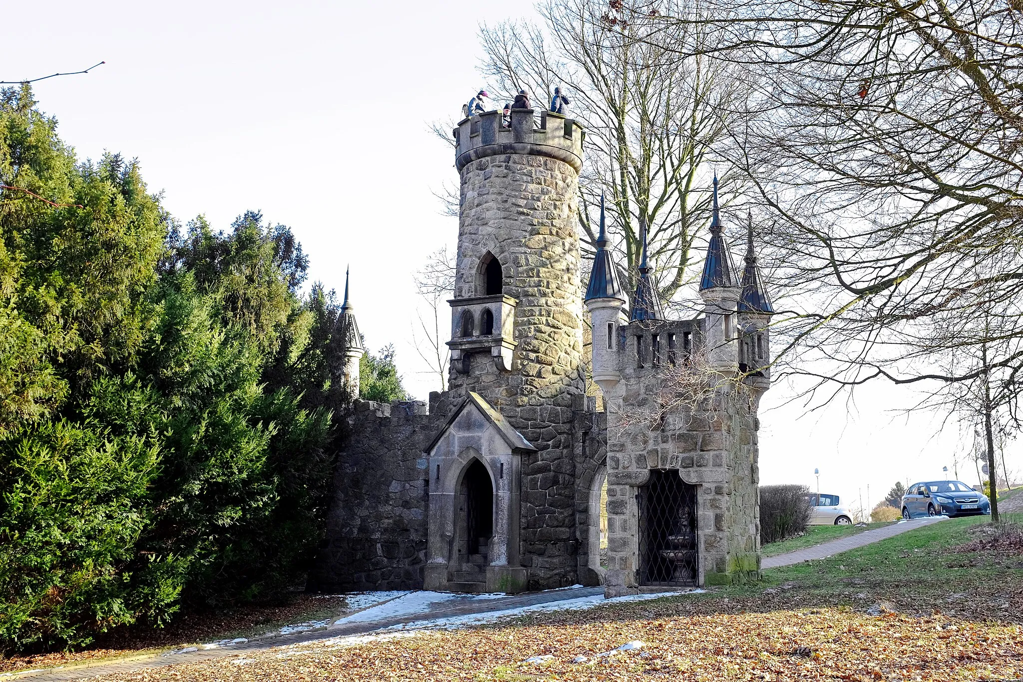 Photo showing: Rozhledna Salingburg, Franiškovy Lázně