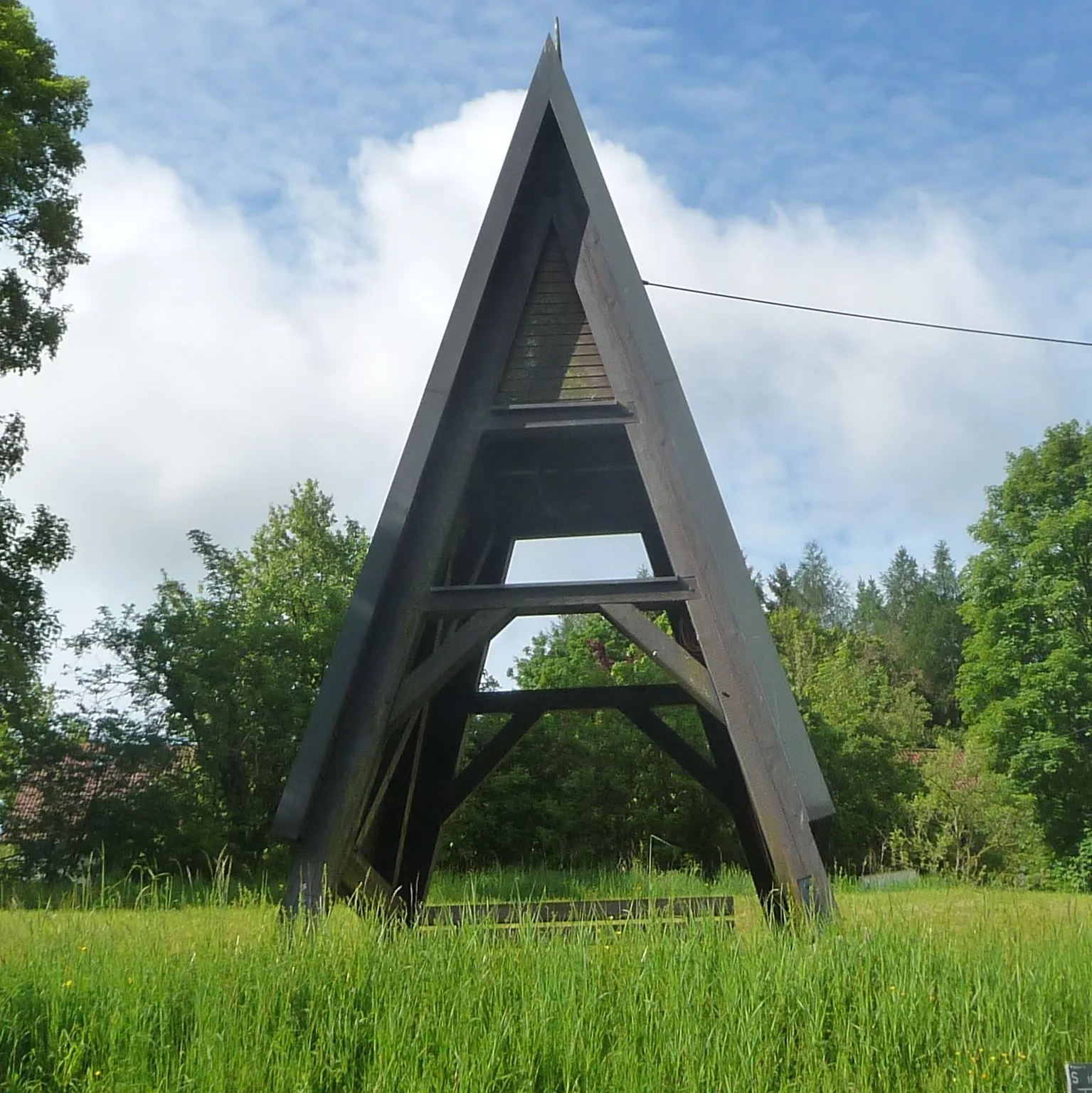 Photo showing: Glockenturm in Neidenstein