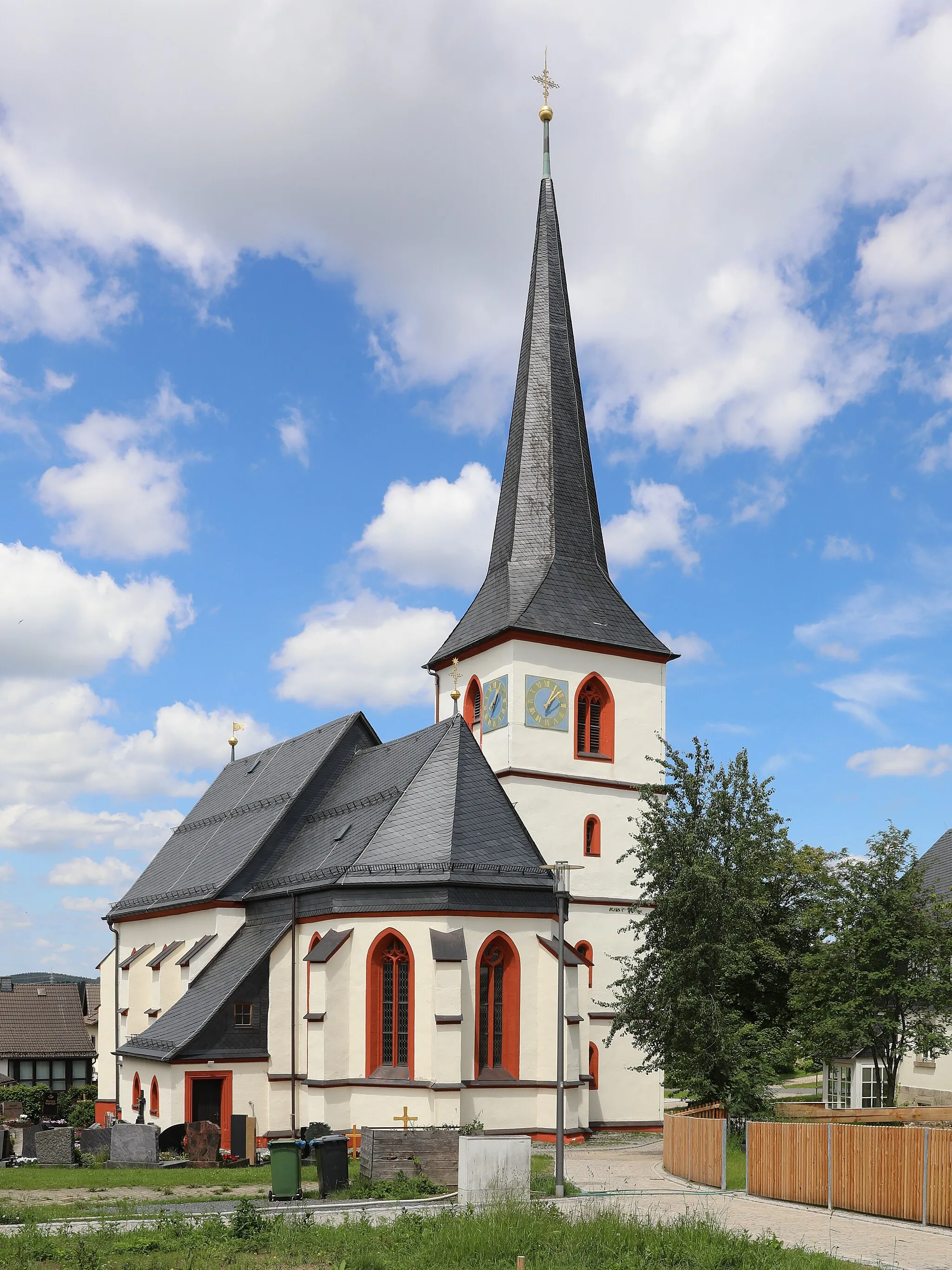 Photo showing: Katholische Kirche St. Stephan in Birnbaum