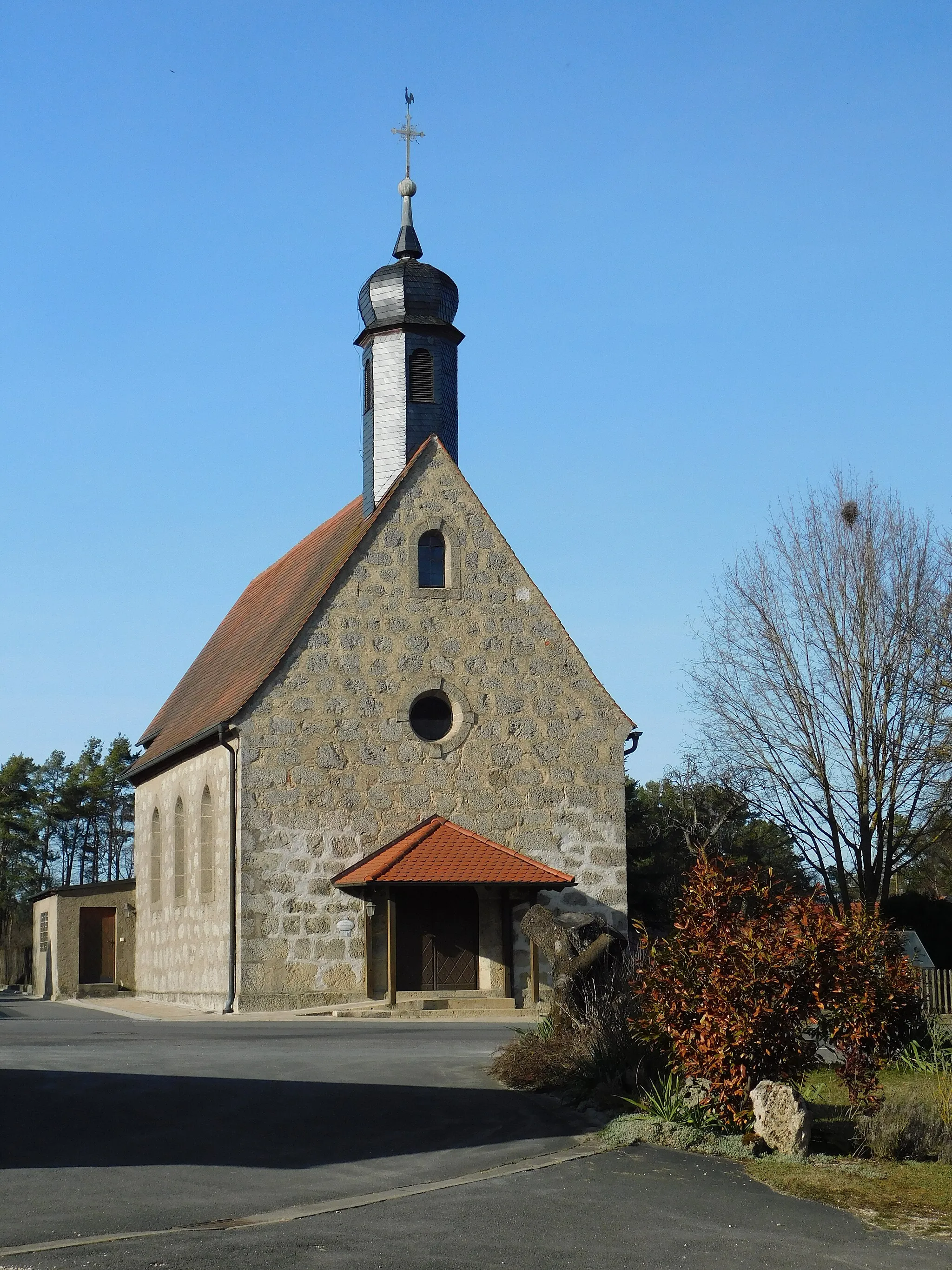 Photo showing: Kapelle von Hubenberg, einem Ortsteil der Stadt Waischenfeld