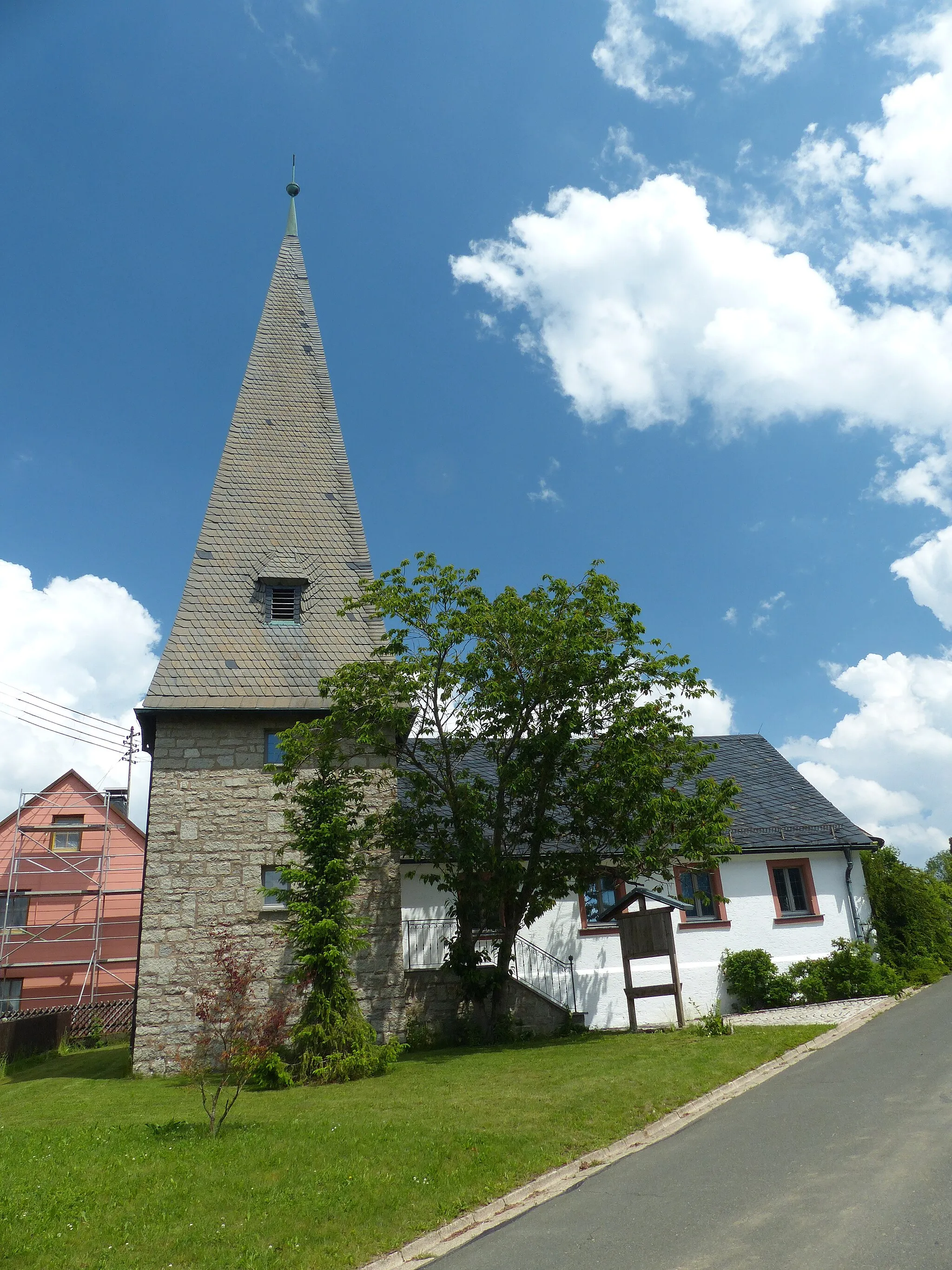 Photo showing: Evangelisch-lutherische Christuskapelle (Gösmes)