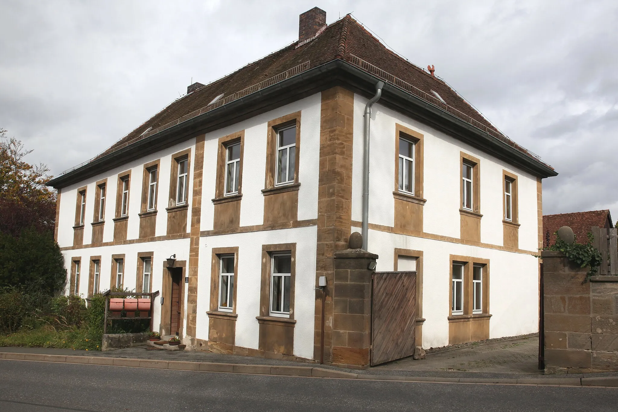 Photo showing: Ehemaliges Forsthaus in Buch am Forst, Lichtenfels