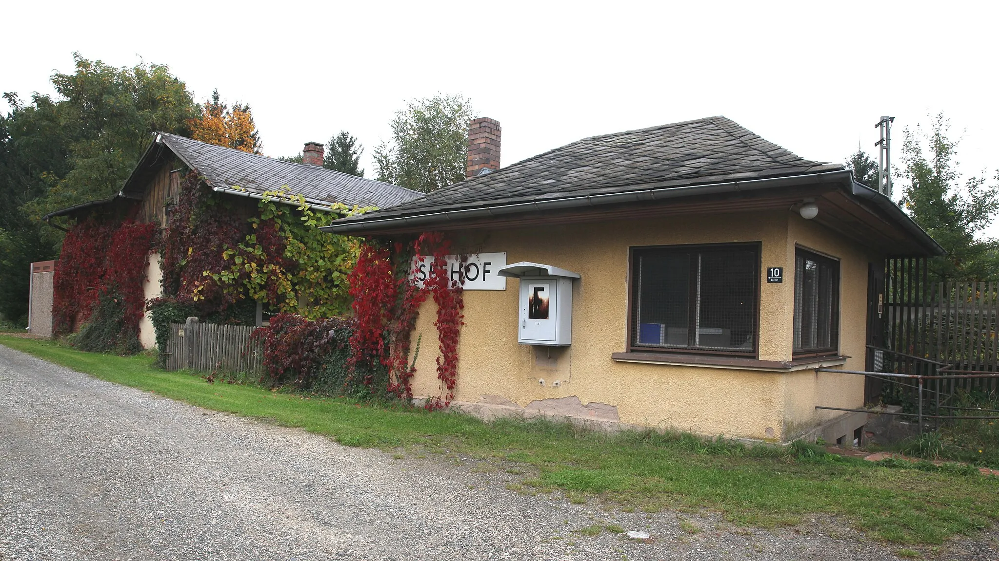 Photo showing: Seehof, Betriebsstelle der Werrabahn