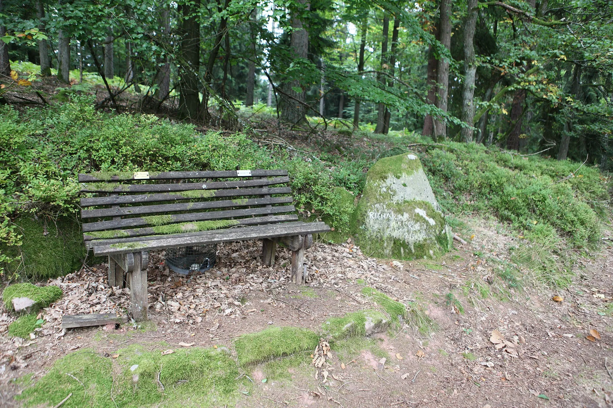 Photo showing: Richard Lorenzen Ruh, beim Brüxer Eichenberg