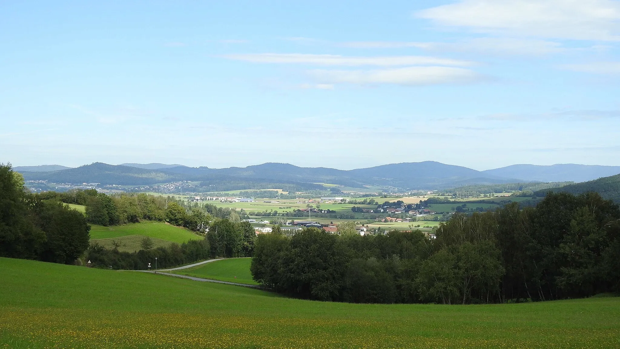 Photo showing: Chamerau von Süden