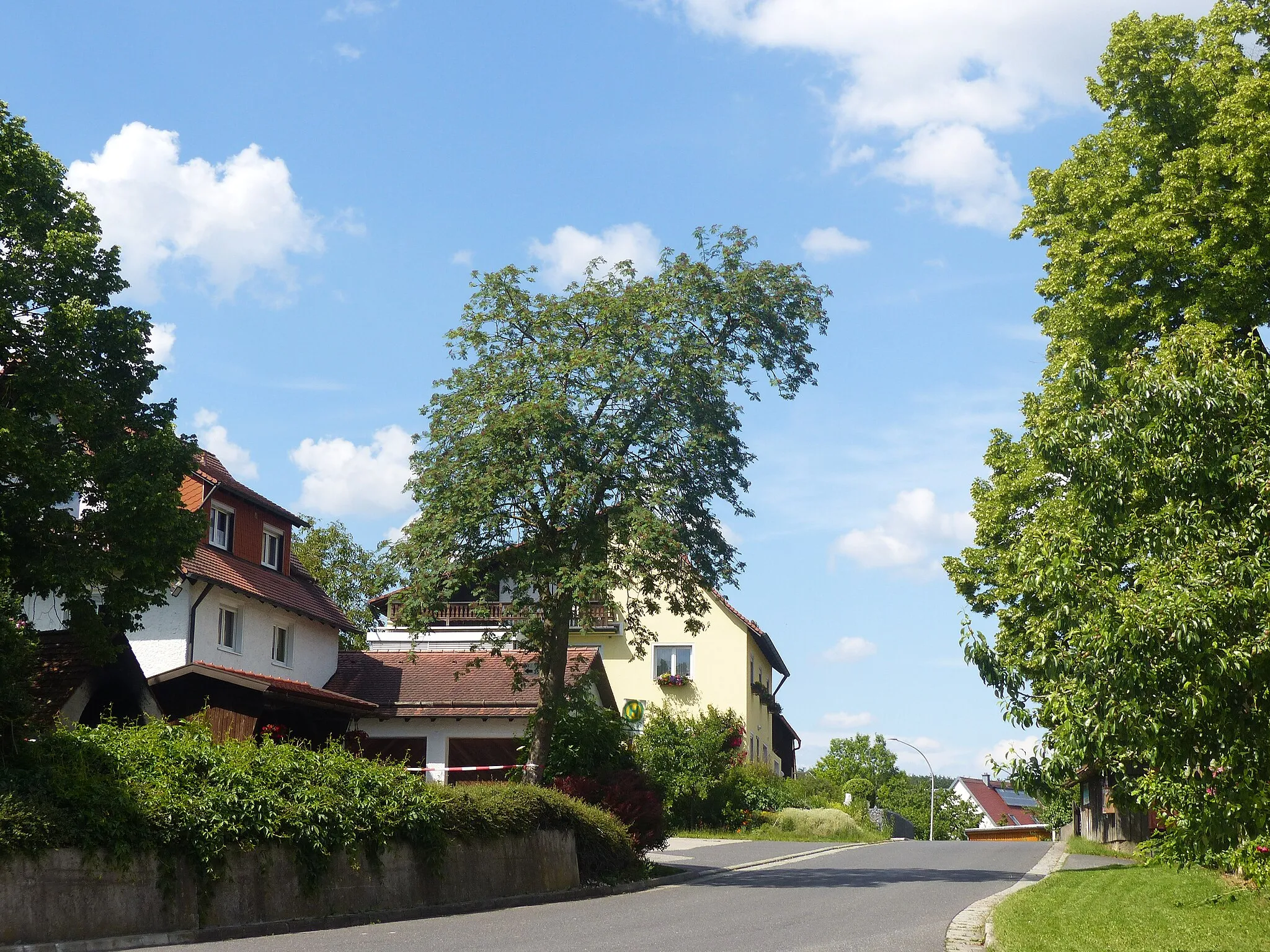 Photo showing: The village Betzenberg, a district of the municipality of Birgland.