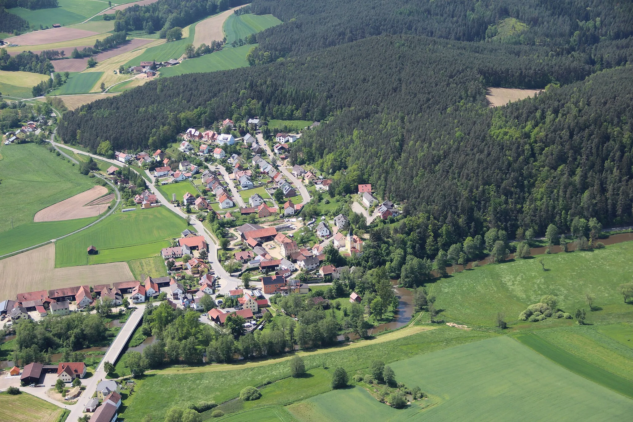 Photo showing: Schwarzach bei Nabburg, Landkreis Schwandorf, Oberpfalz, Bayern (2013)