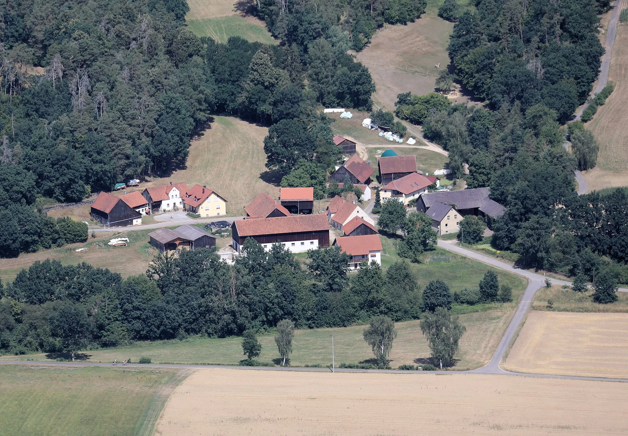 Photo showing: Unterwarnbach, Gemeinde Schwarzach bei Nabburg, Landkreis Schwandorf, Oberpfalz, Bayern