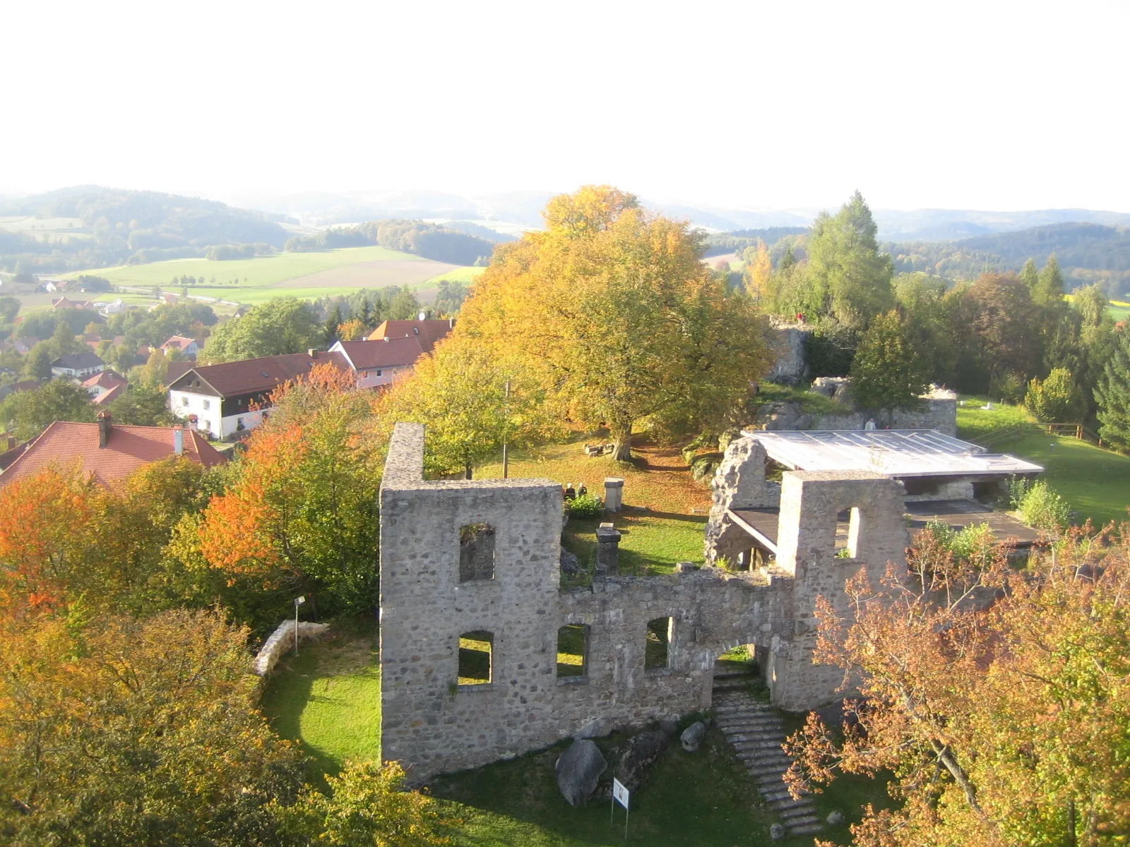 Photo showing: Burganlage Brennberg