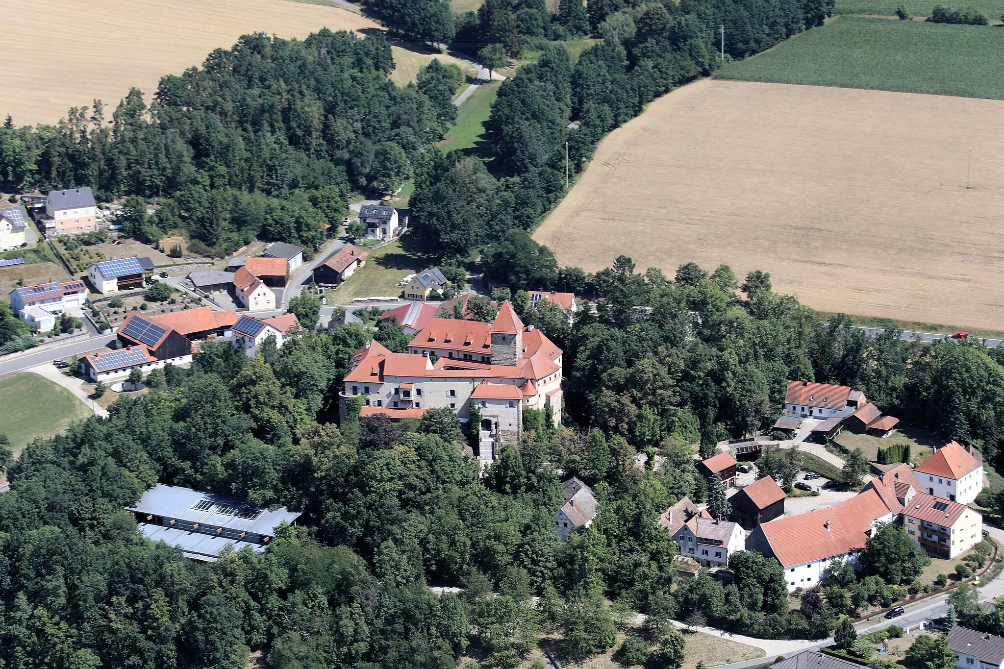 Photo showing: Wernberg, Burganlage, Landkreis Schwandorf, Oberpfalz, Bayern