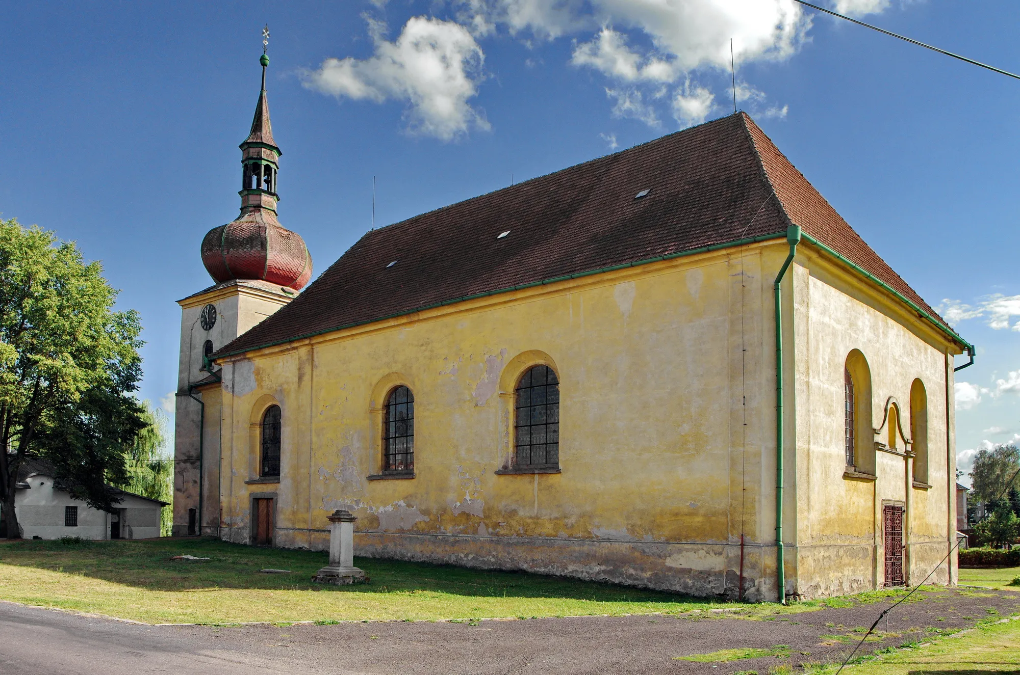 Photo showing: Trstěnice, kostel svatého Víta, okres Cheb