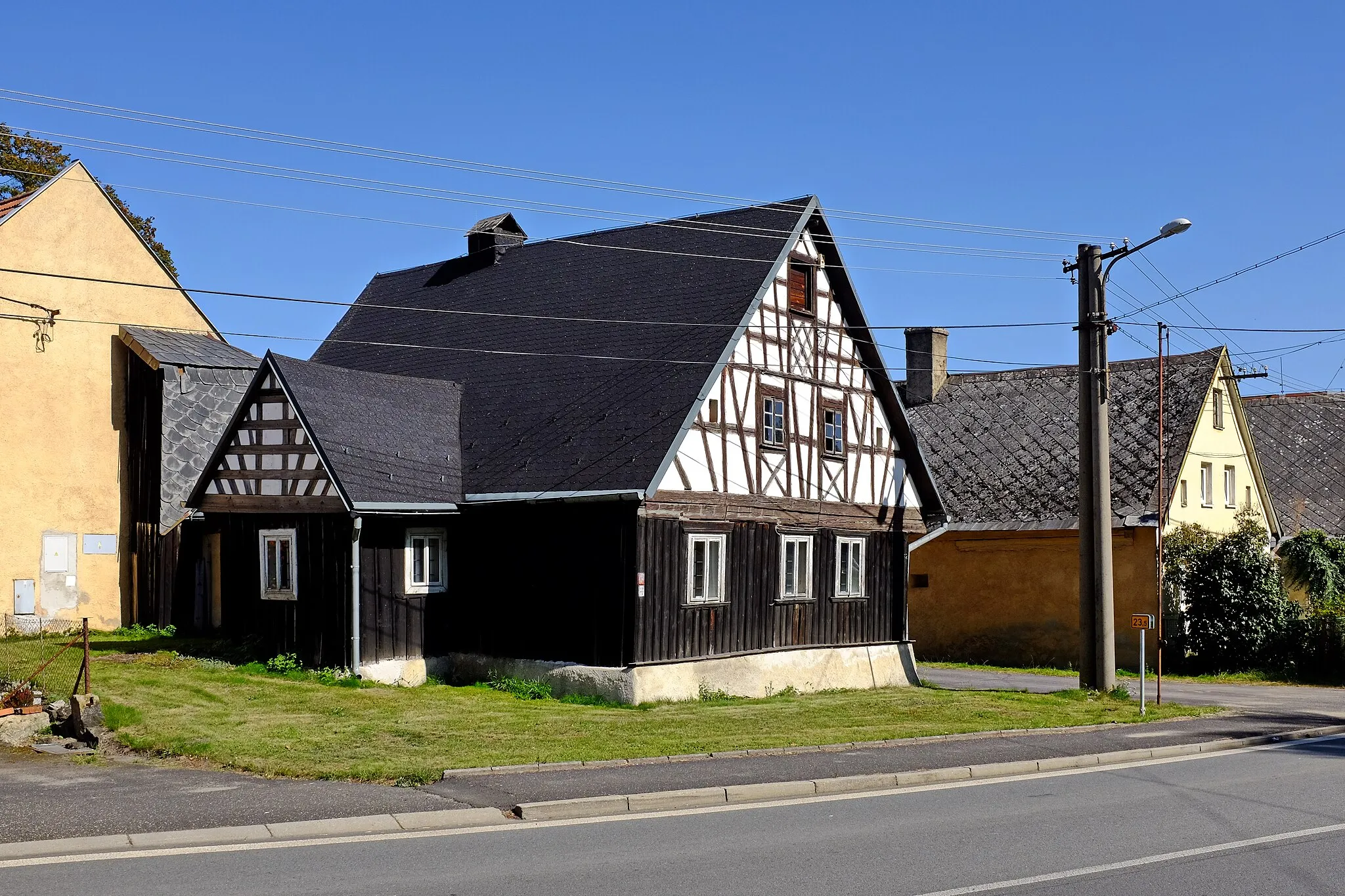 Photo showing: Trstěnice, dům čp. 12, okres Cheb