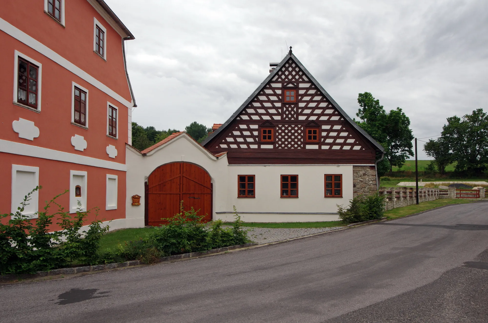 Photo showing: Milíkov, venkovské stavení čp. 4, okres Cheb