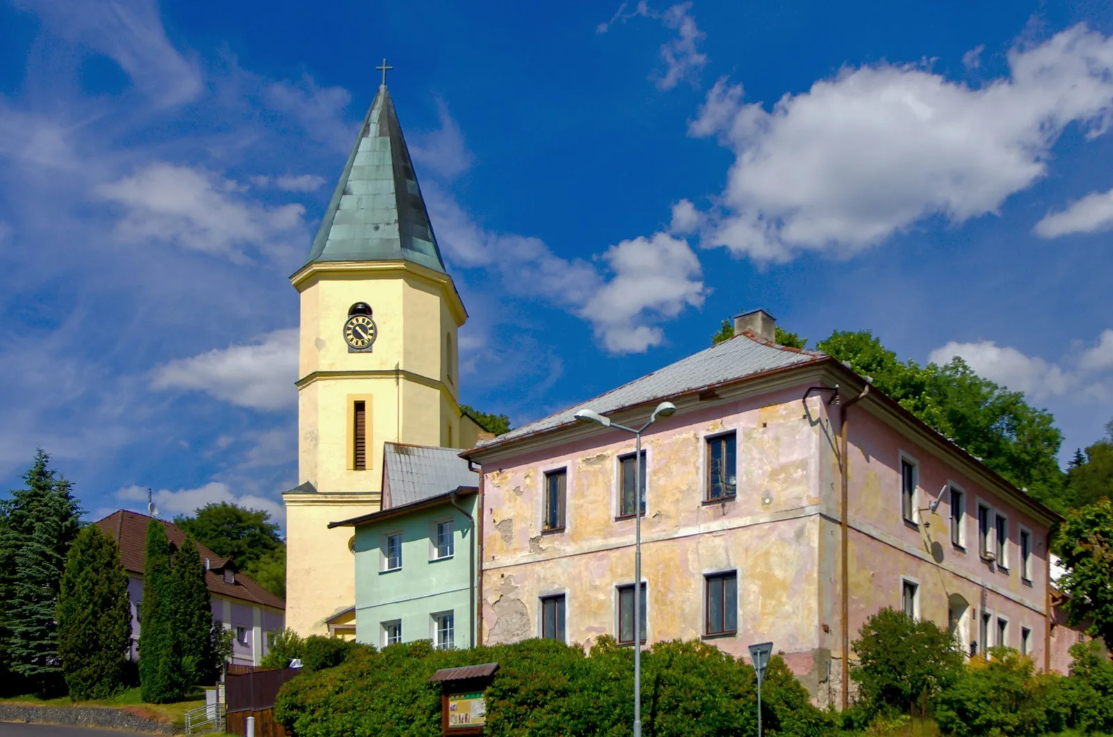 Photo showing: kulturní památka -  kostel sv.Markéty, Lázně Kynžvart, okres Cheb