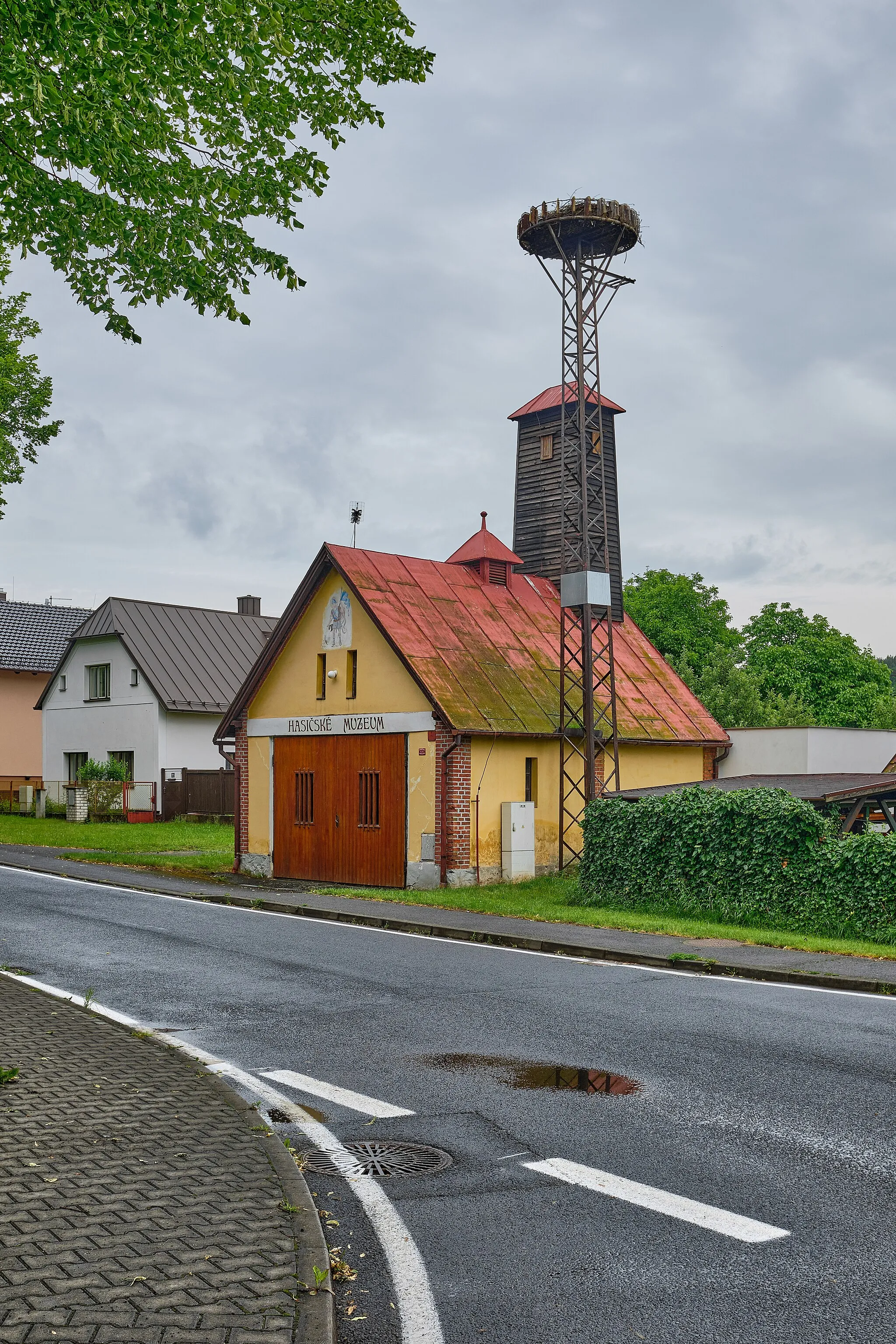 Photo showing: Postřekov, hasičské muzeum, okres Domažlice