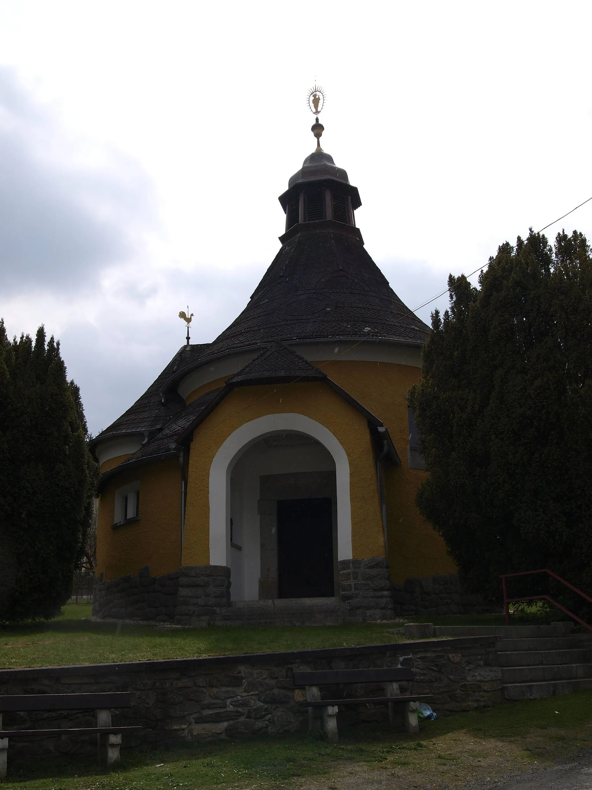 Photo showing: Pec (okres Domažlice), dřevorubecká kaple sv. Prokopa

This file was created as a part of the photographic program of Wikimedia Czech Republic. Project: Fotíme Česko The program supports Wikimedia Commons photographers in the Czech Republic.