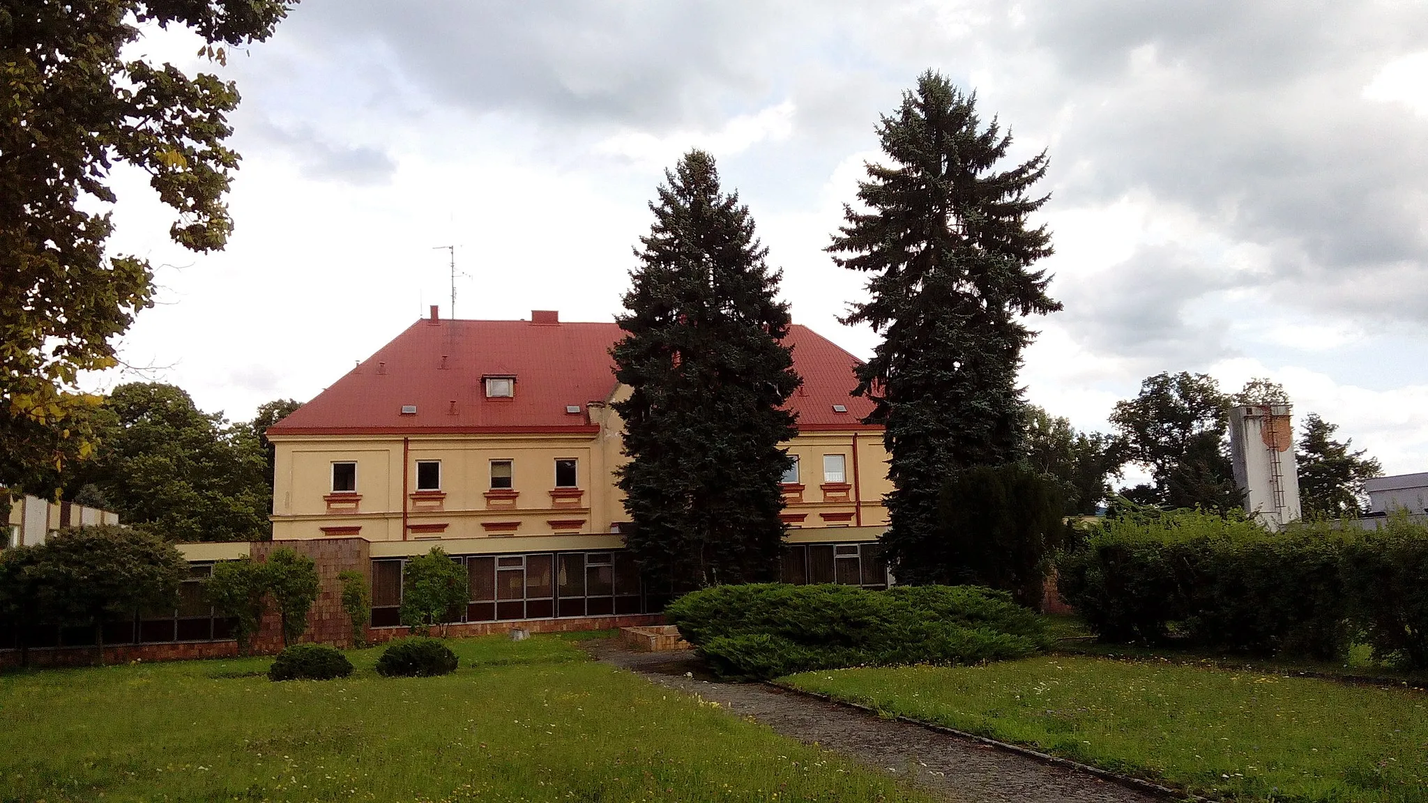 Photo showing: Chateau in Kout na Šumavě, Plzeň Region, Czech Republic.