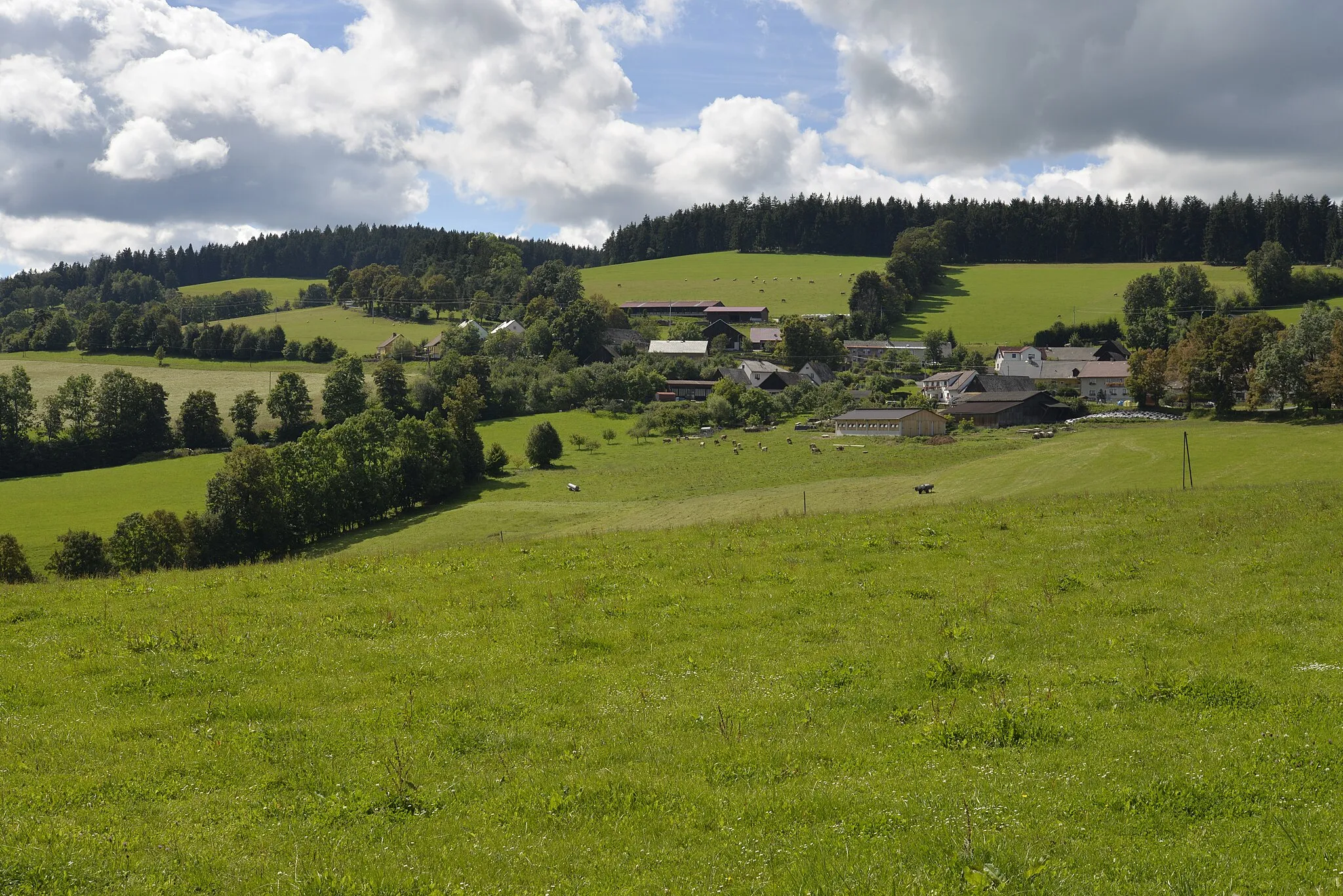 Photo showing: Zámyšl - small village, part of Hlavňovice in Klatovy District