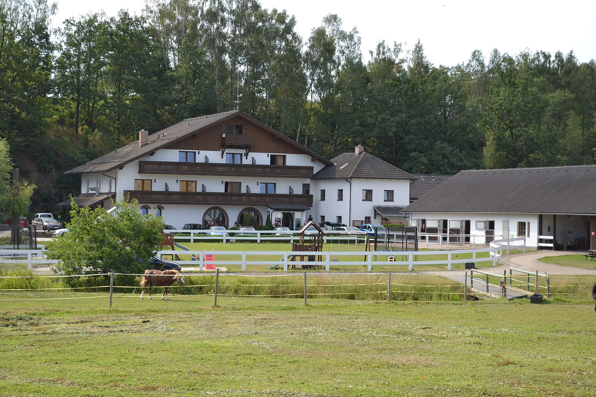 Photo showing: Uhliště - penzion St. Leonhard