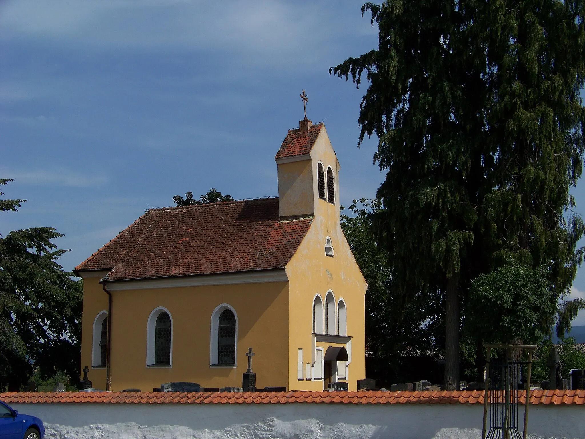 Photo showing: Friedhofskapelle St. Josef in Mitterfels, errichtet 1844