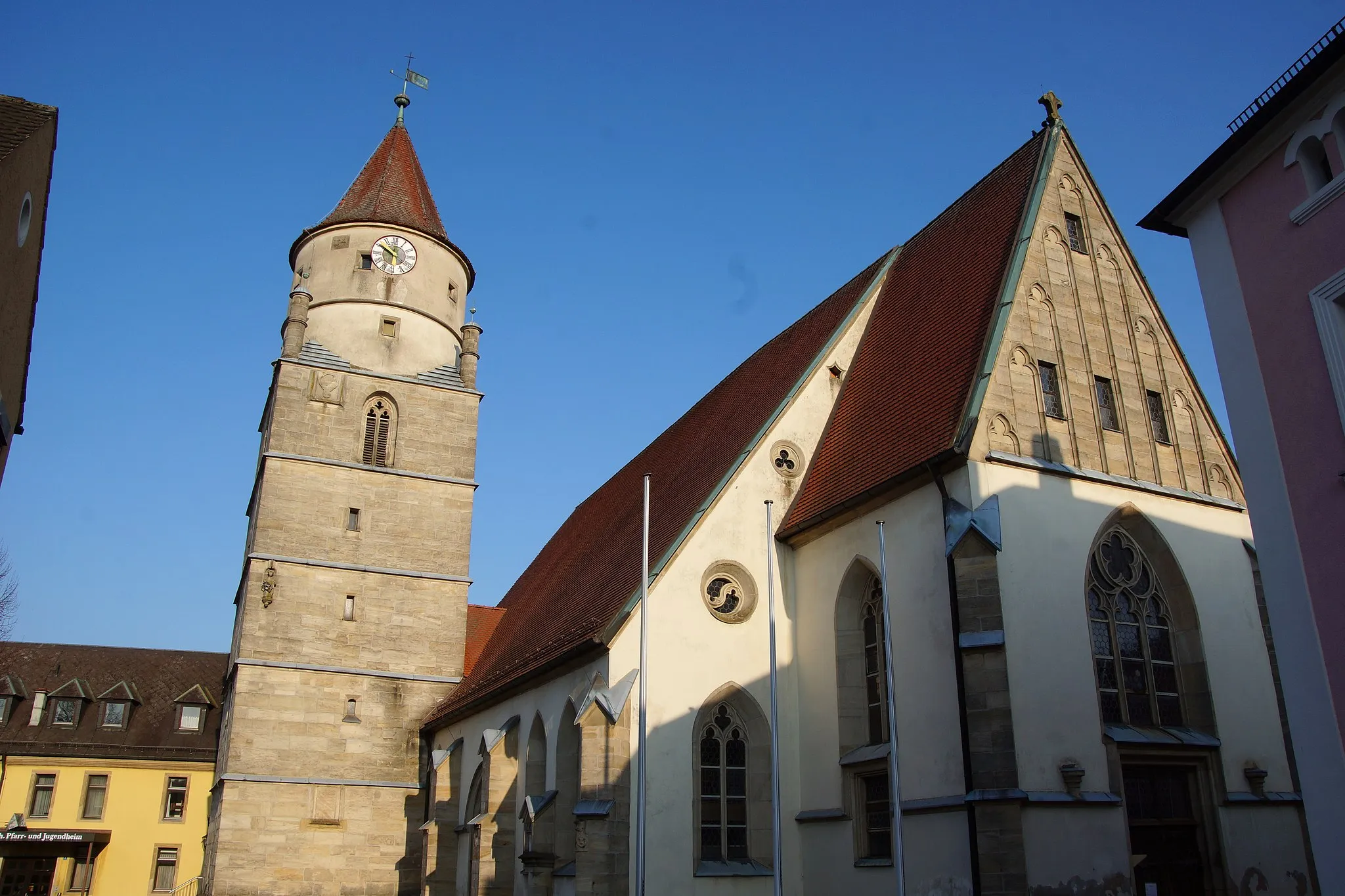 Photo showing: Pfarrkirche St. Laurentius - Eschenbach in der Oberpfalz