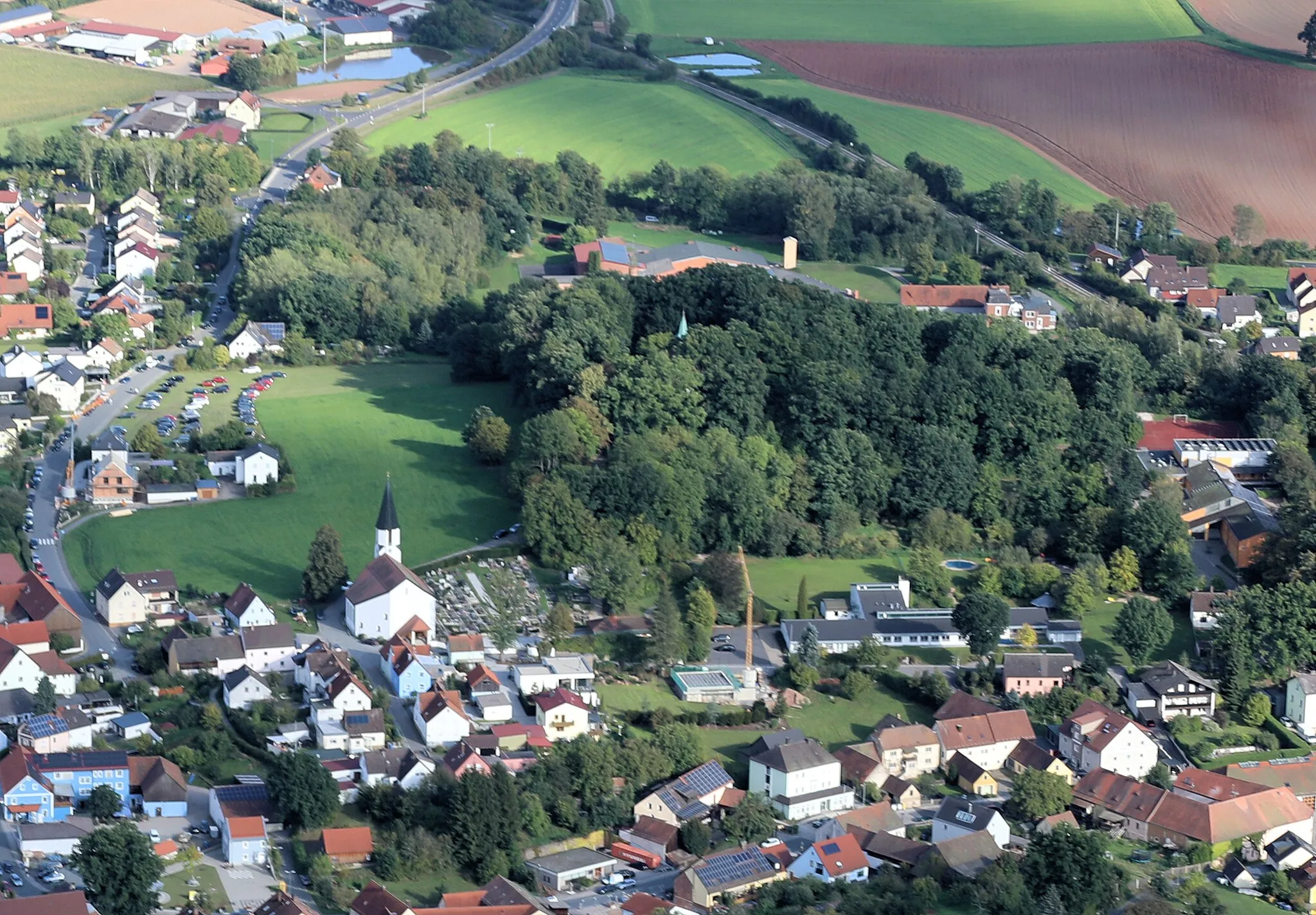 Photo showing: Kirchberg in Etzenricht, Landkreis Neustadt an der Waldnaab, Oberpfalz, Bayern
