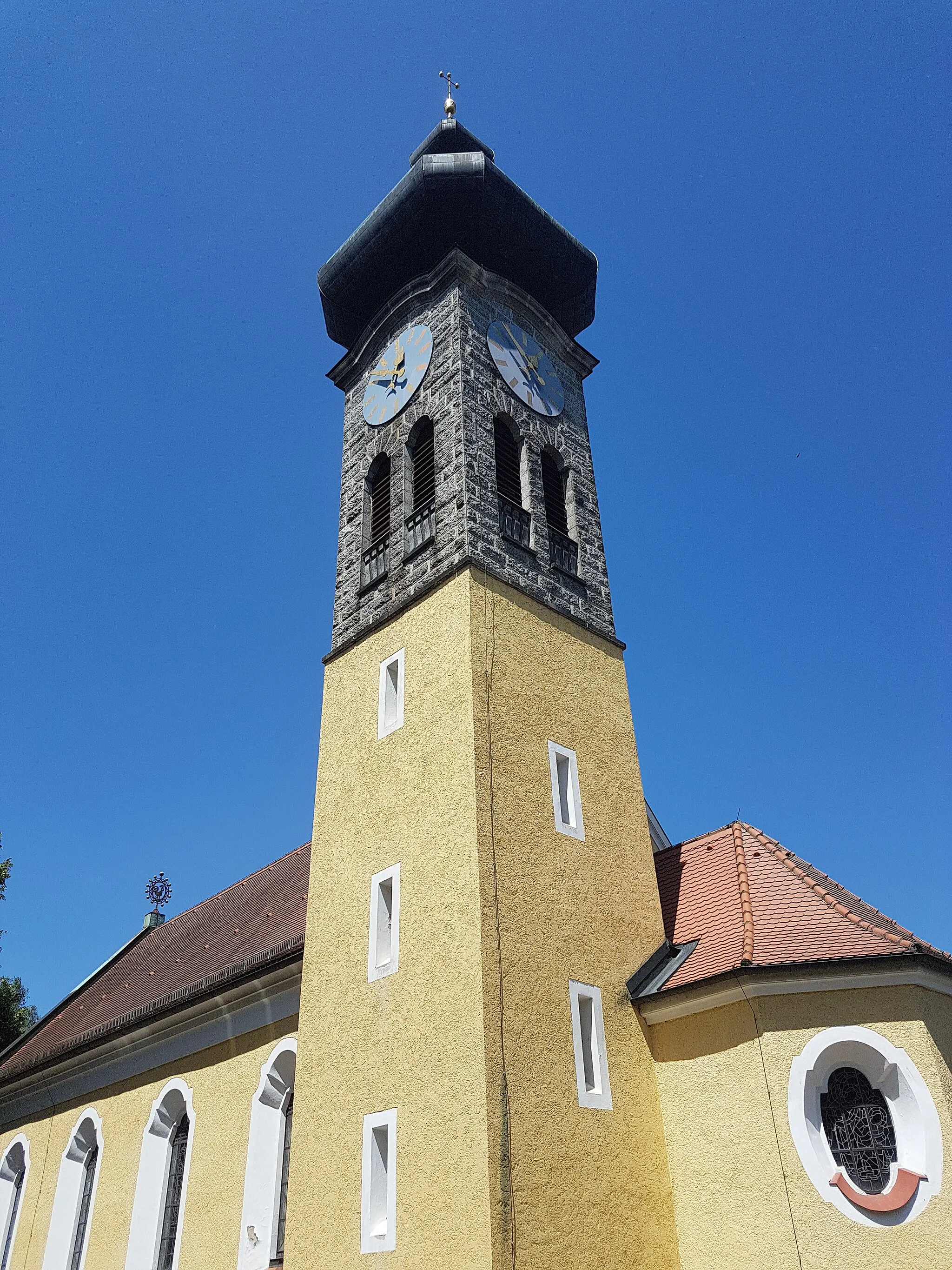 Photo showing: Kirchturm Wilchenreuth
