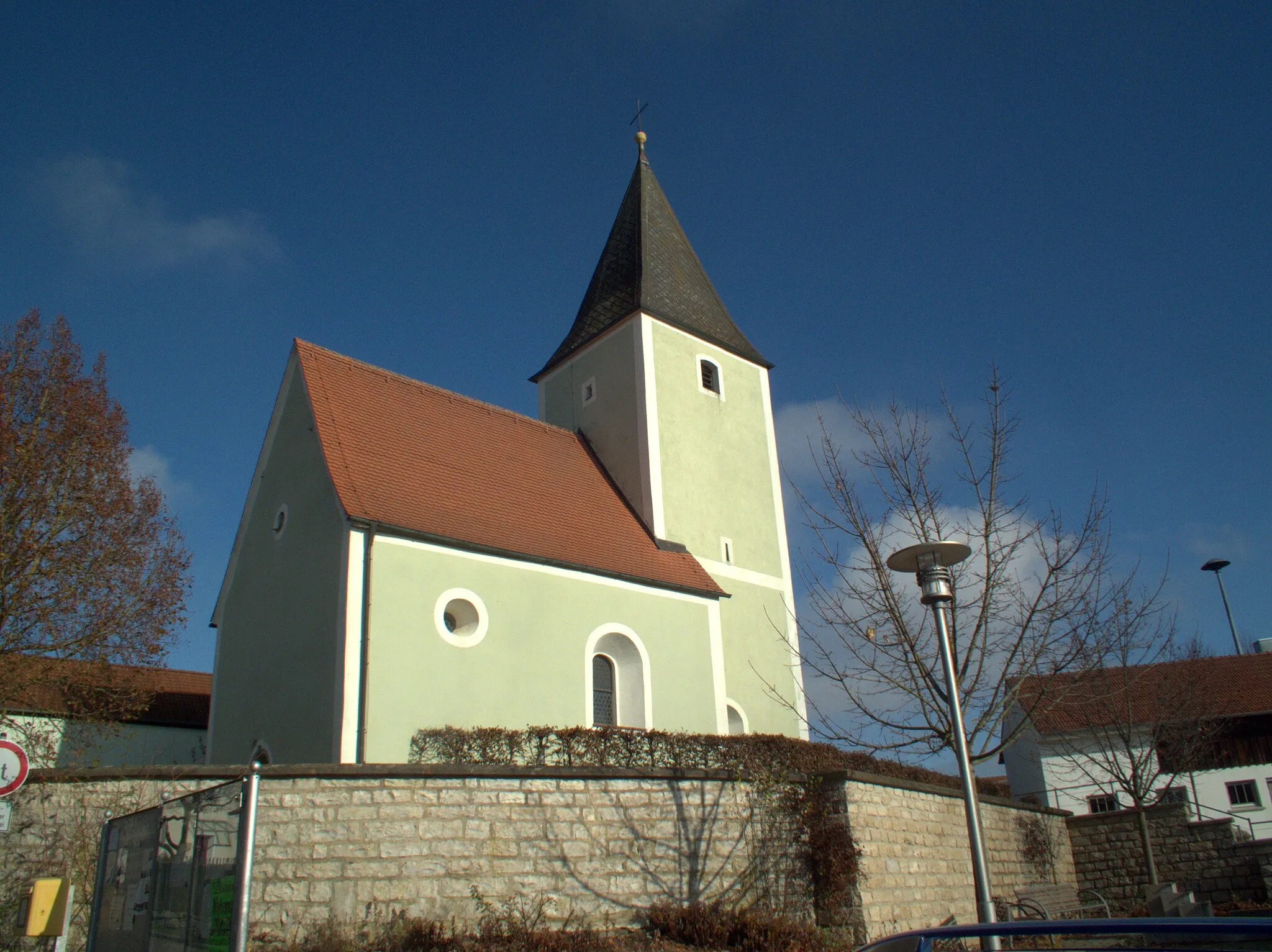 Photo showing: Die katholische Filialkirche St. Maria in Unterbuchfeld bei Deining in der Oberpfalz: