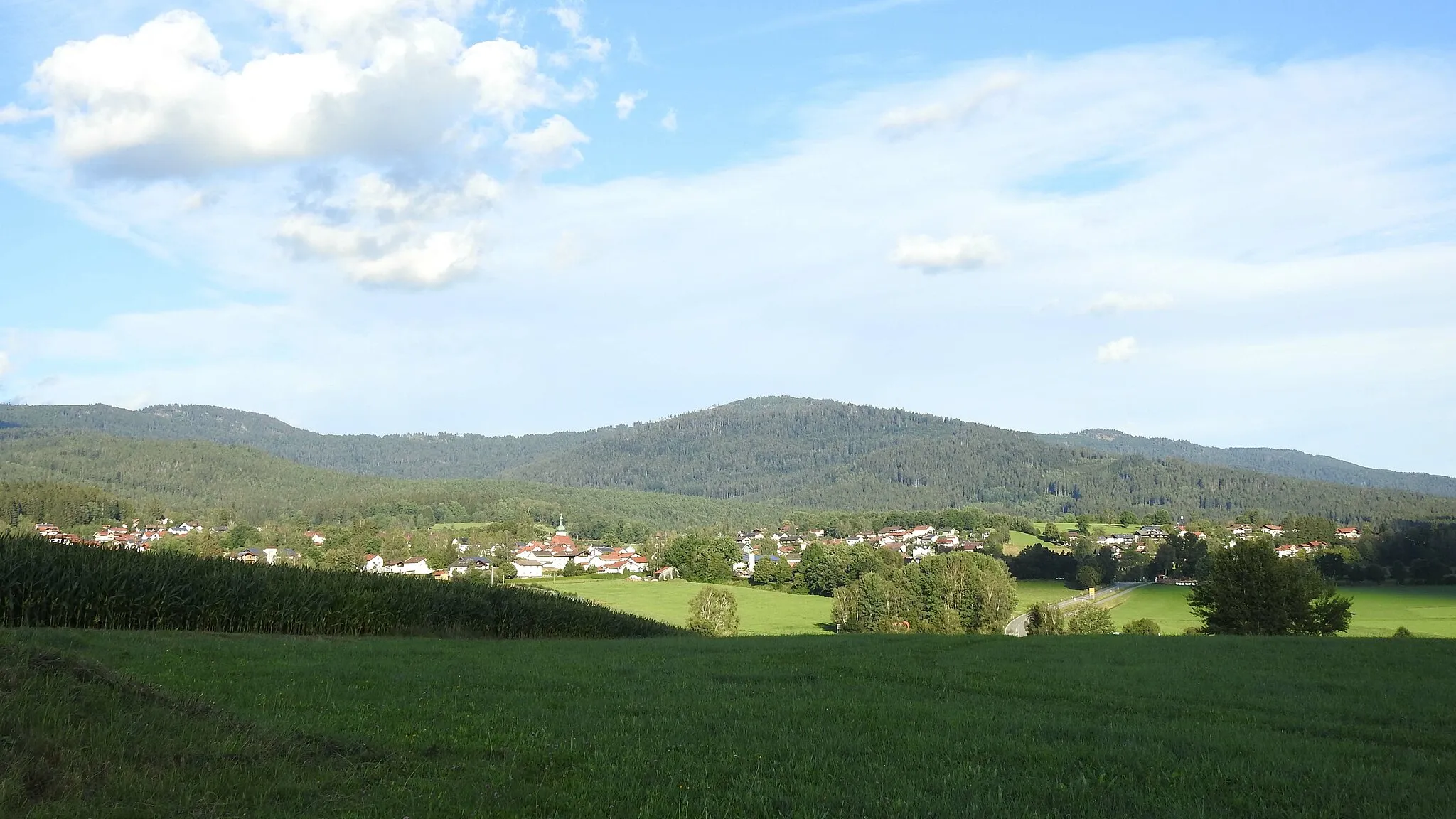 Photo showing: Arnbruck von Westen